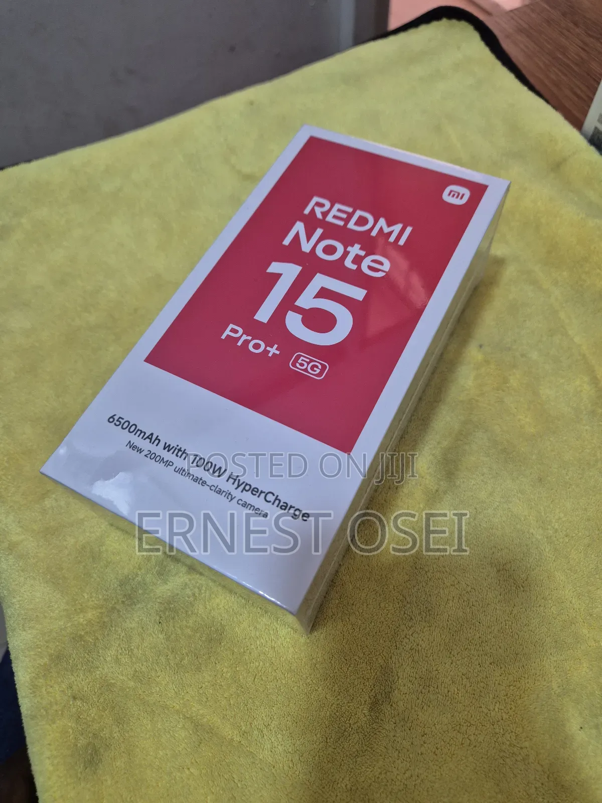 New Xiaomi Redmi Note 15 Pro+ 512 GB Black