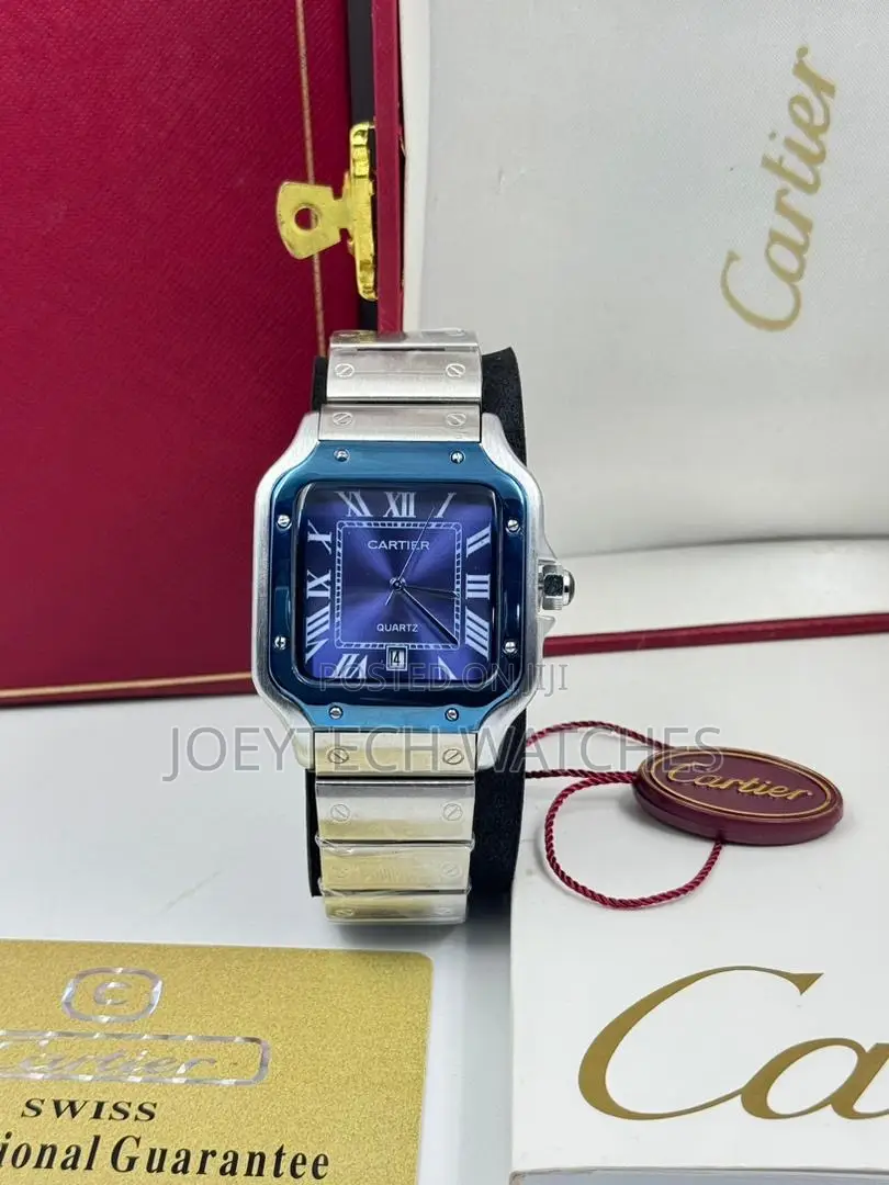 Cartier Santos Stainless Steel
