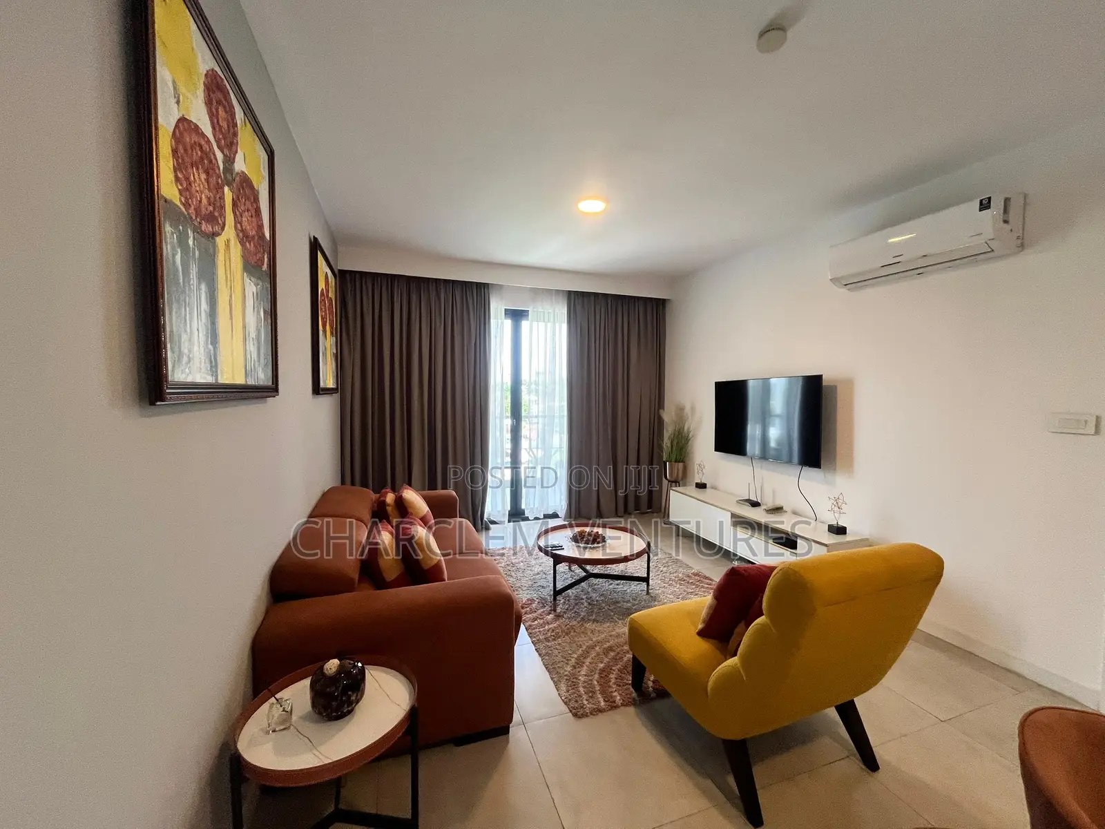 Furnished 1bdrm Apartment in Charclem Ventures, Accra Metropolitan