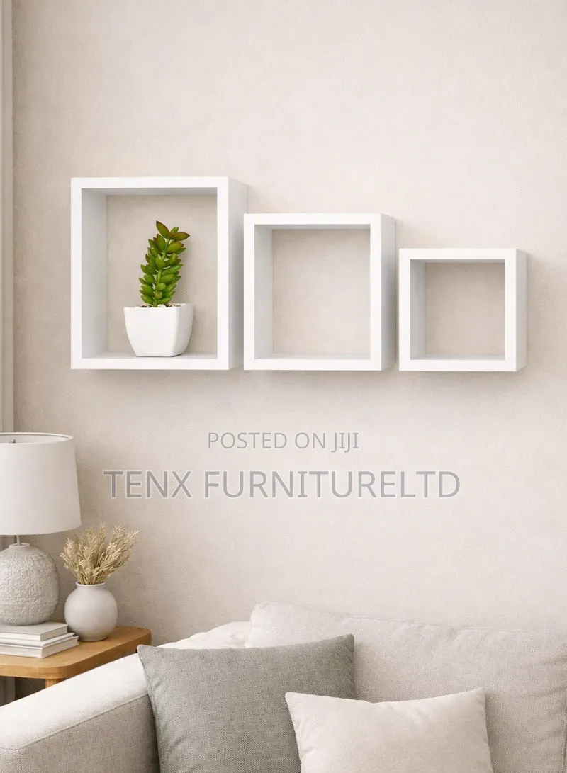 Wall Shelves (3pcs) White
