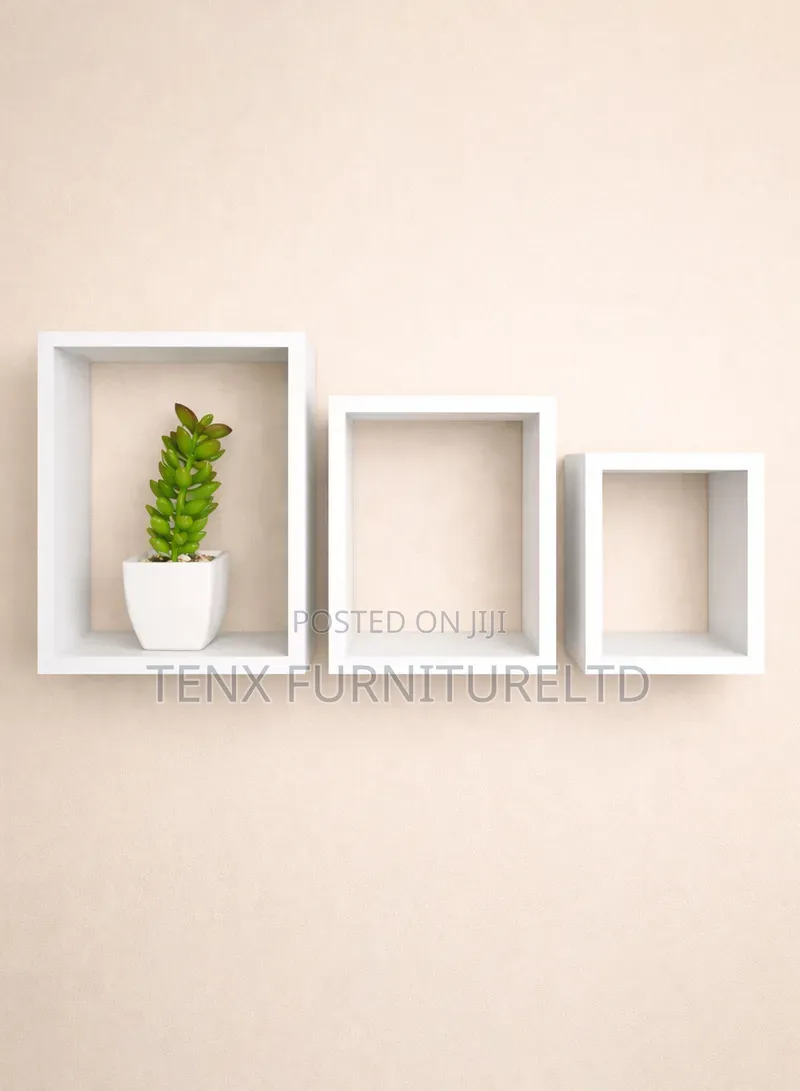 Wall Shelves (3pcs) White