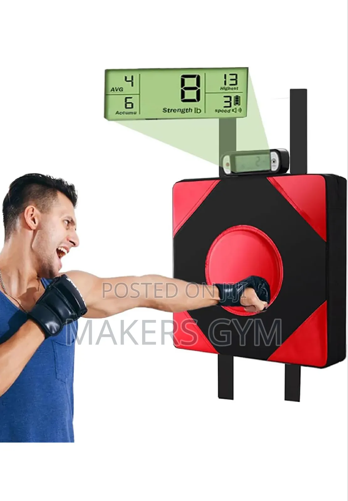 Usb Powered Digital Display Boxing Strength Testing Pad,