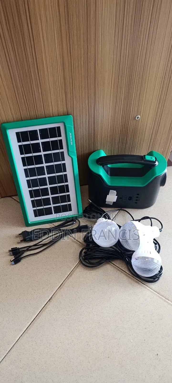 Solar Rechargeable Light