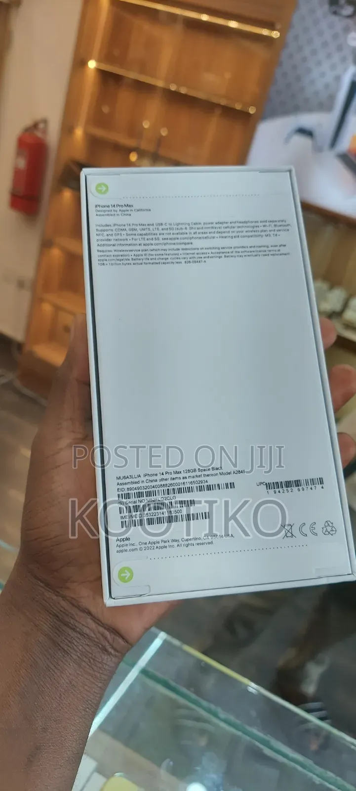 New Apple iPhone 14 Pro Max 128 GB Black