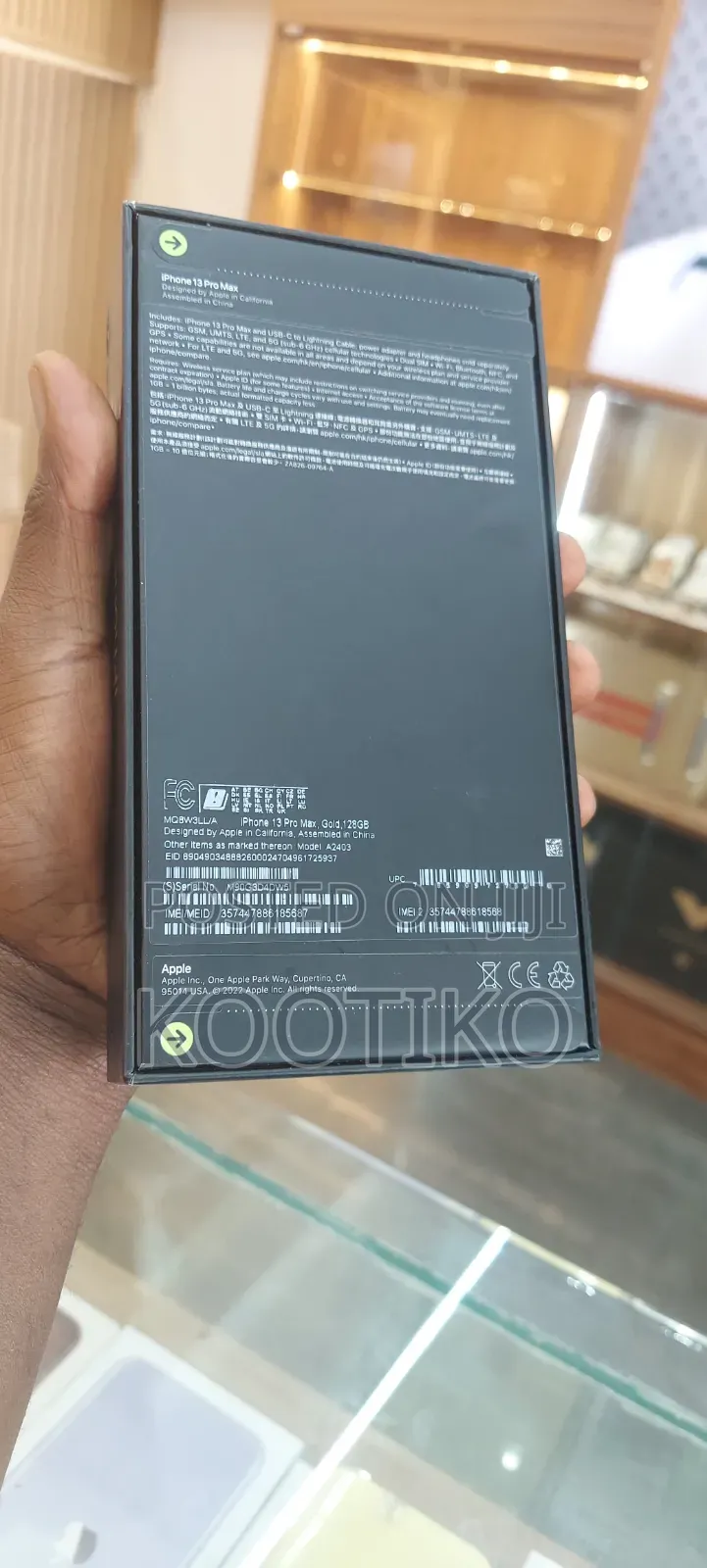 New Apple iPhone 13 Pro Max 128 GB Gold