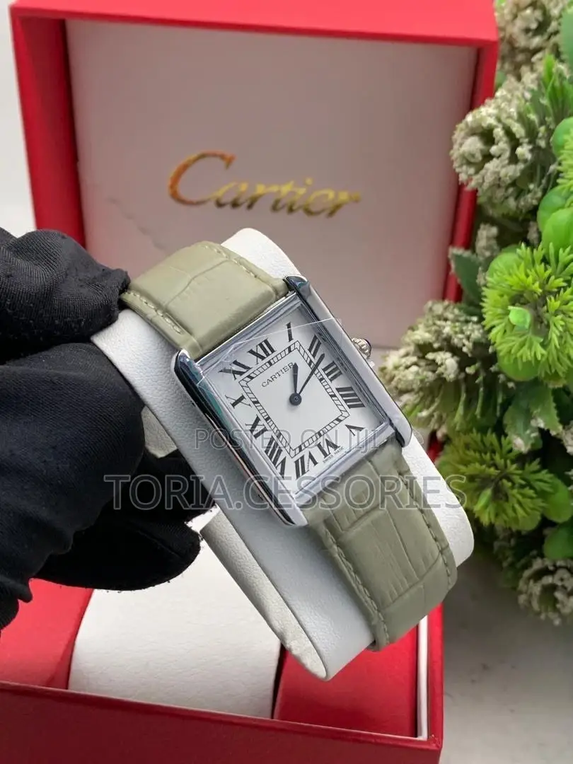 Cartier Ladies Leather Watch