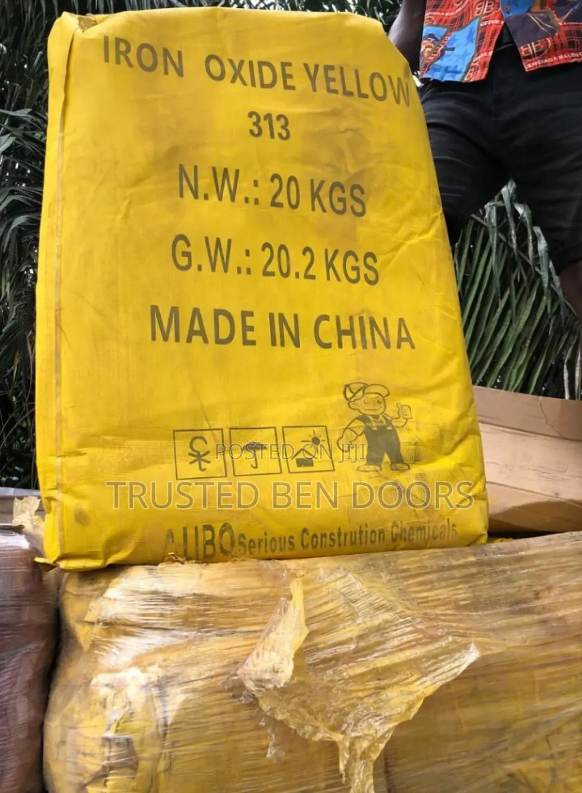 Iron Oxide Color Yellow Pigment for Painting and Colouring Works