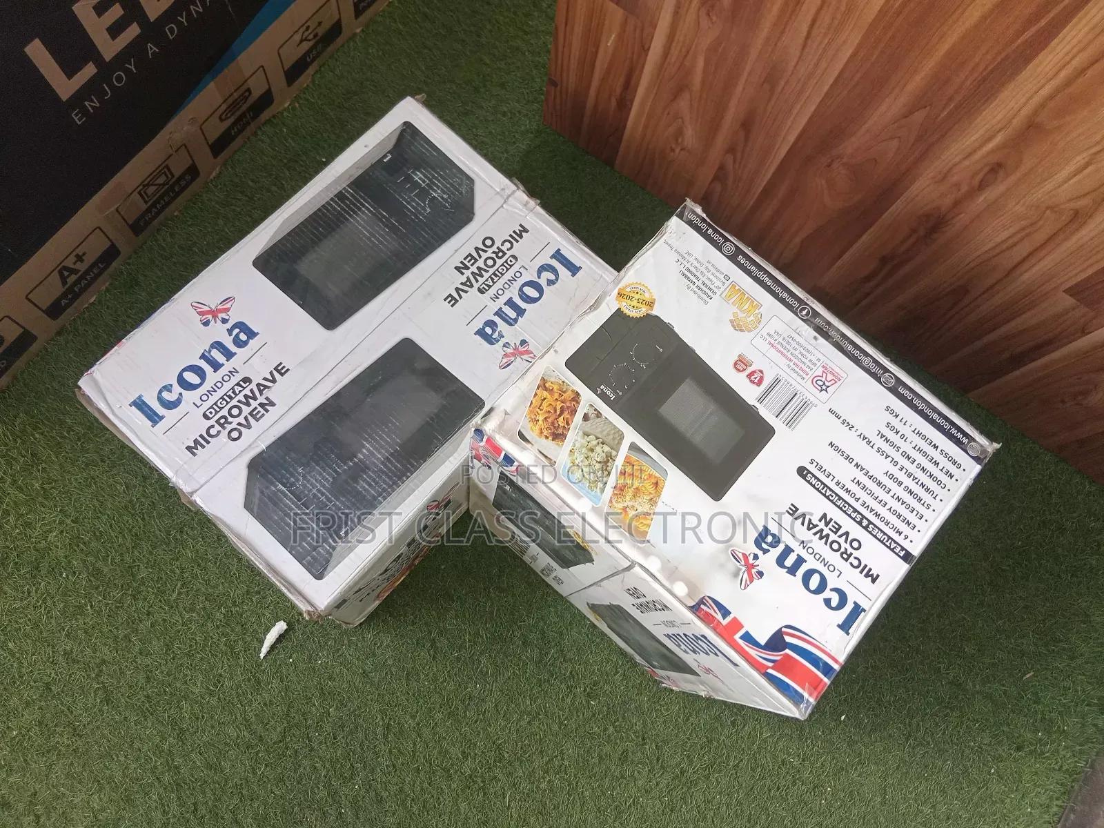 Icona Black Microwave, Microwave That Upgrades Your Kitchen