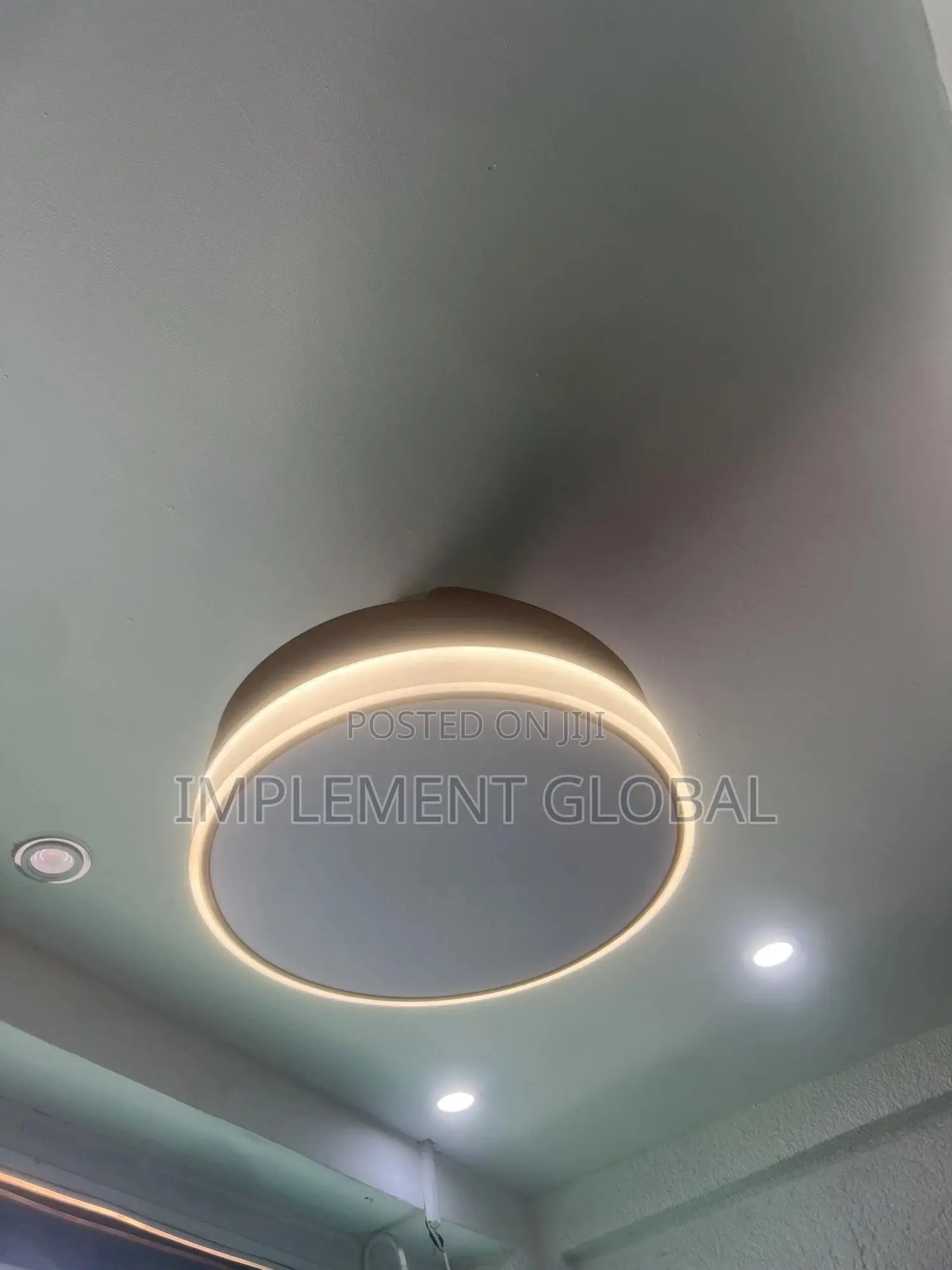 Ceiling Fan With Light - Foldable Blade