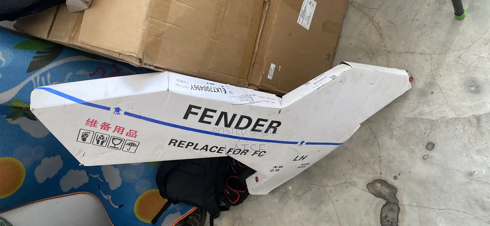 Honda Civic 2016,2017,2018,2019,2020,2021 Fenders