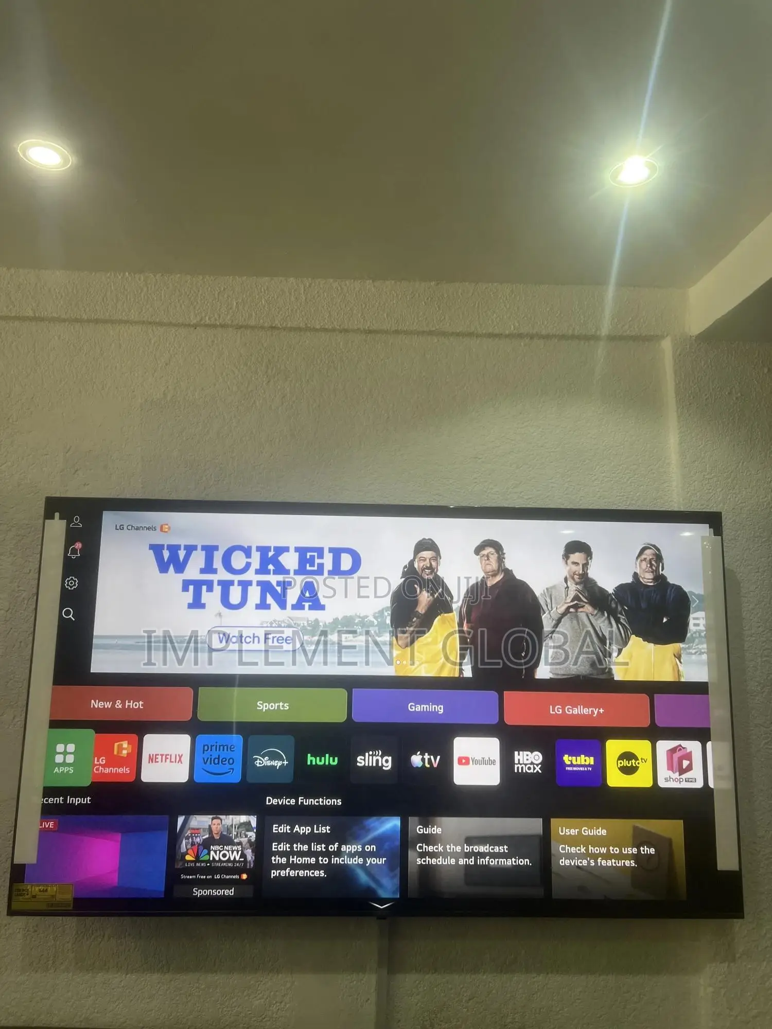 75 Inch LG Uhd TV