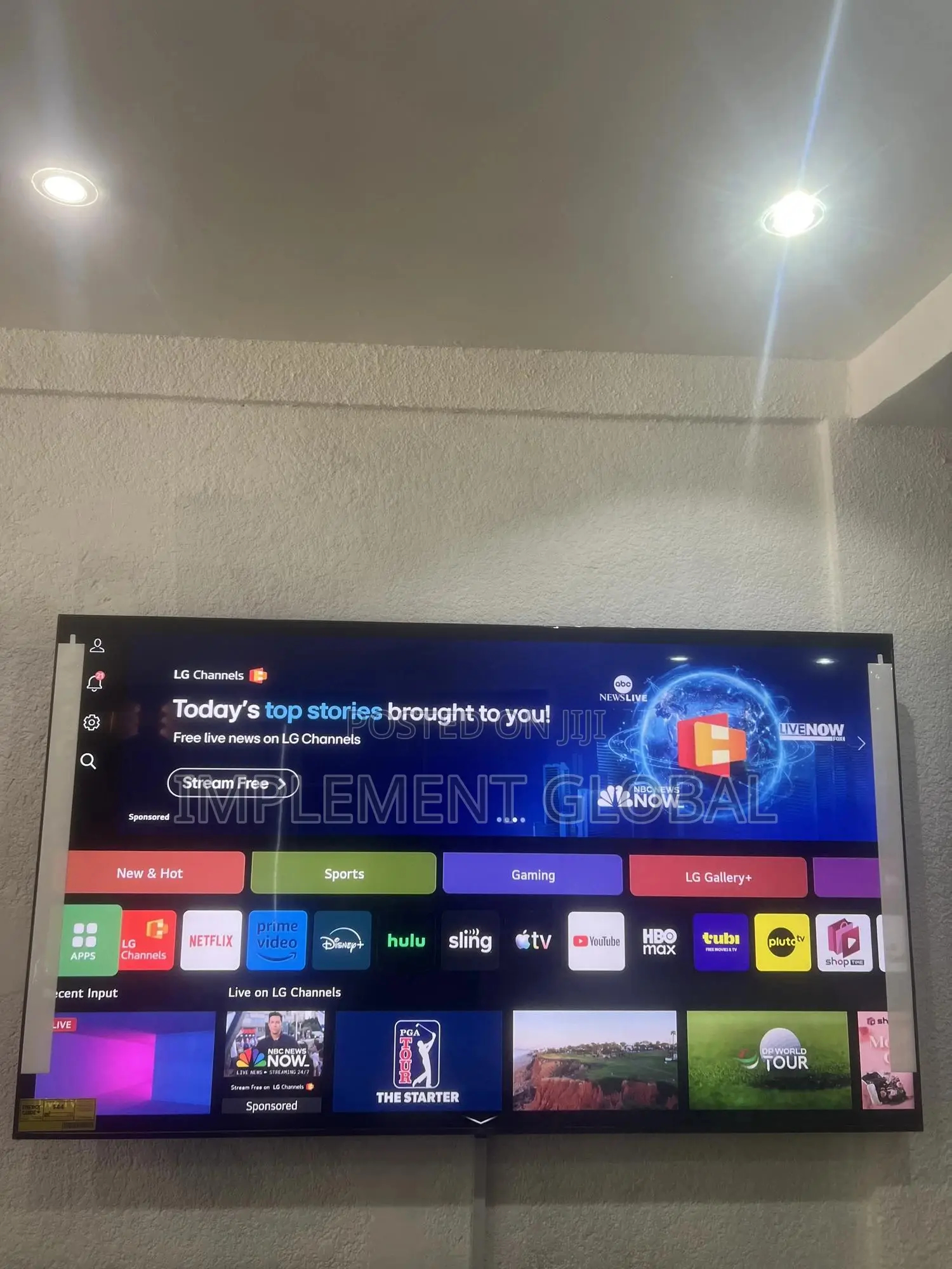 75 Inch LG Uhd TV
