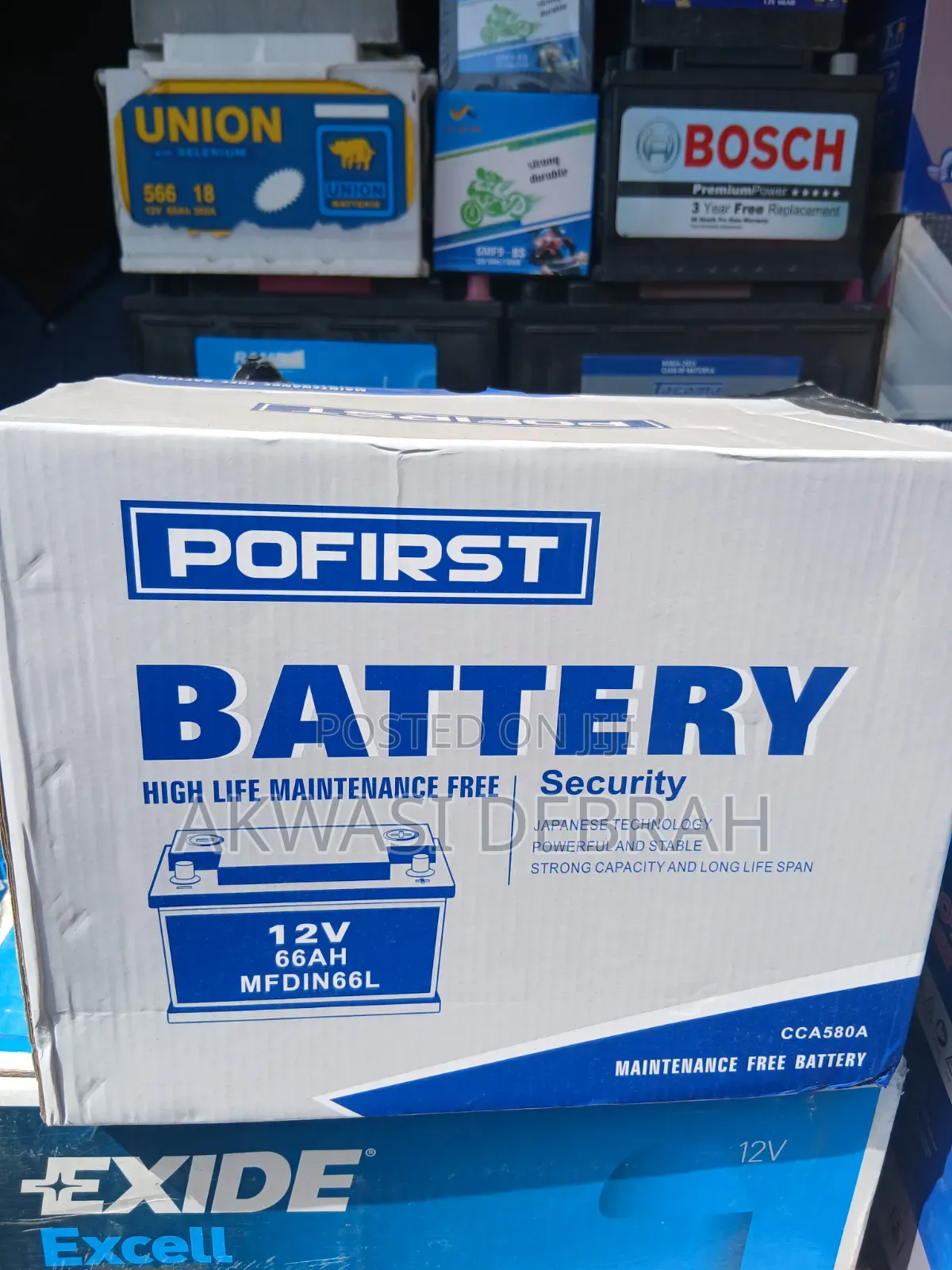 Original Pofrist Battery 17plate 90ah