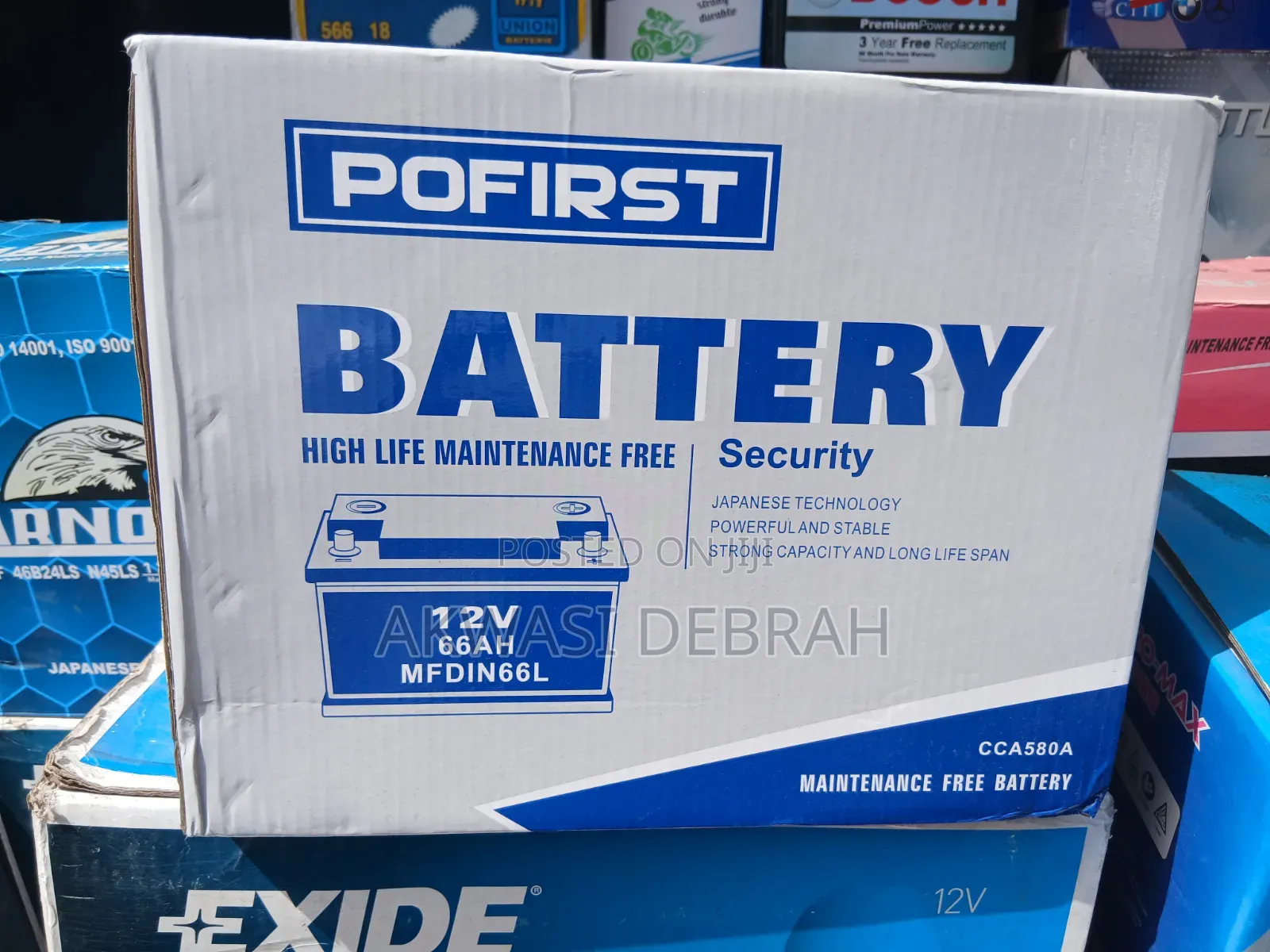 Original Pofrist Battery 17plate 90ah