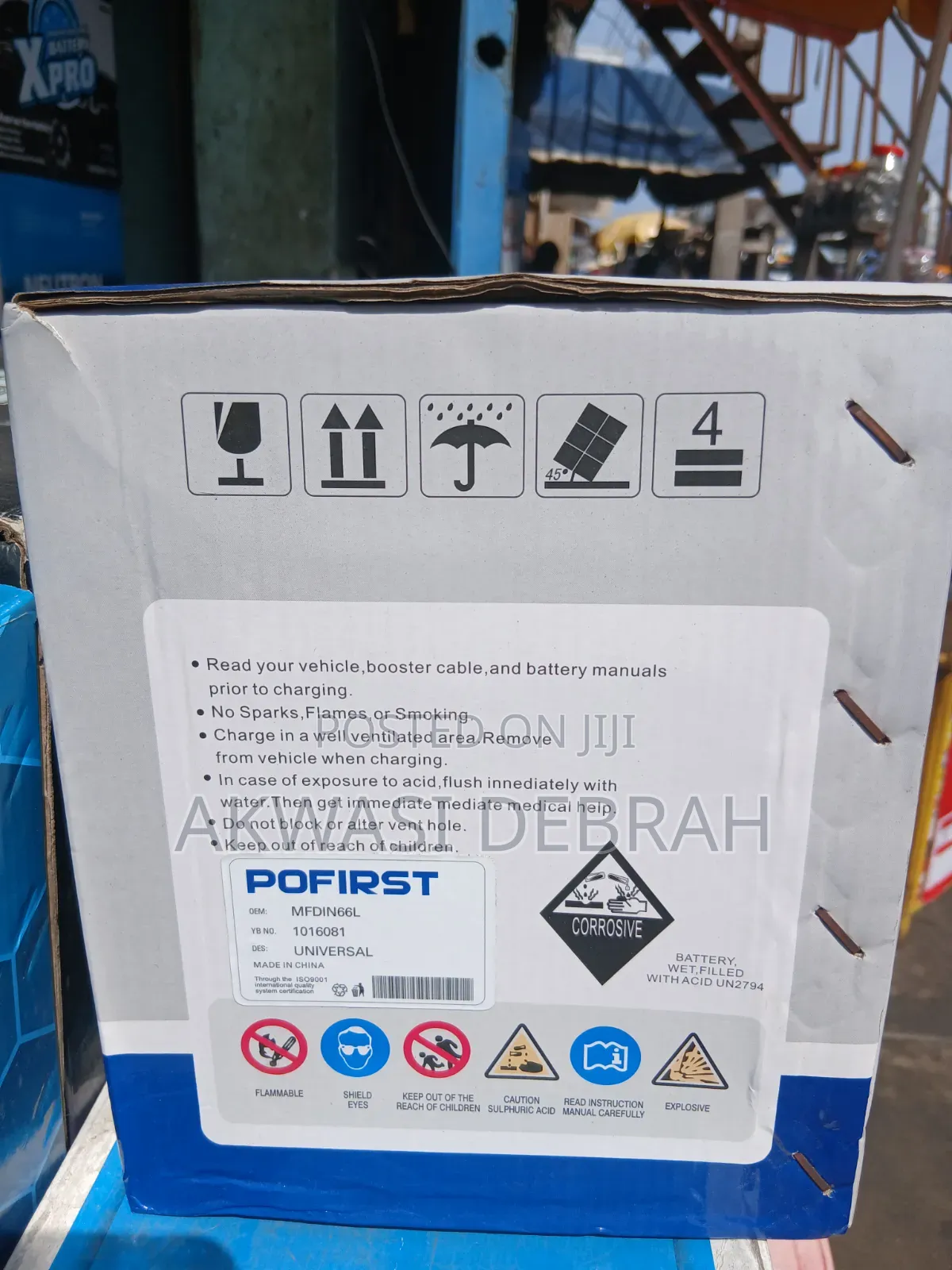 Original Pofrist Battery 17plate 90ah