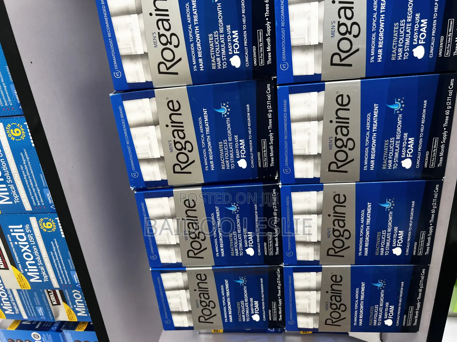Rogaine Foam Box Minoxidil