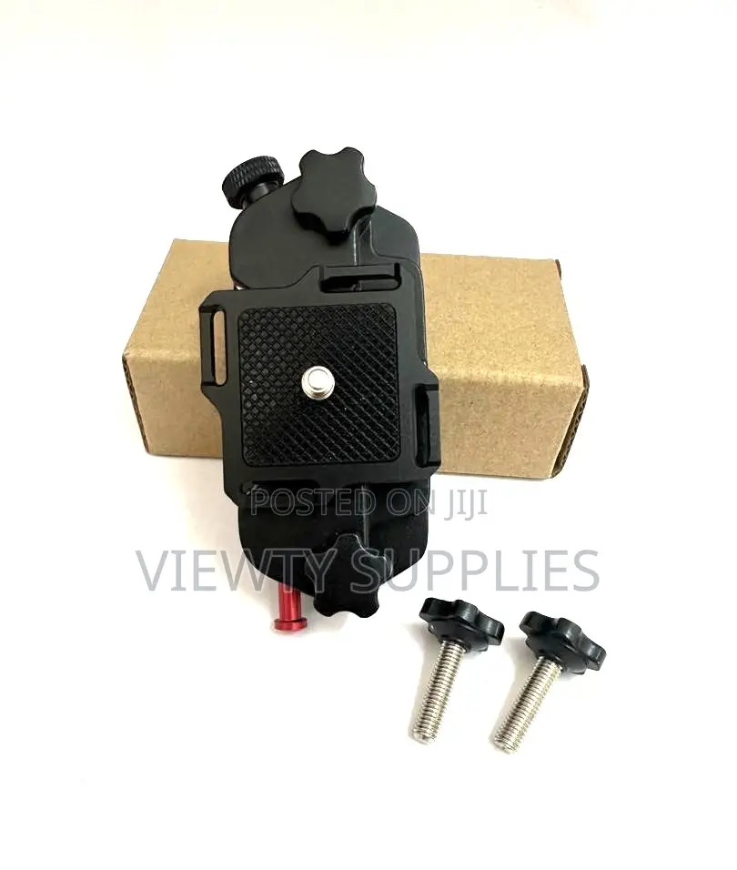 Puluz Capture Camera Clip Aluminum Alloy Quick Release Clip With Plate
