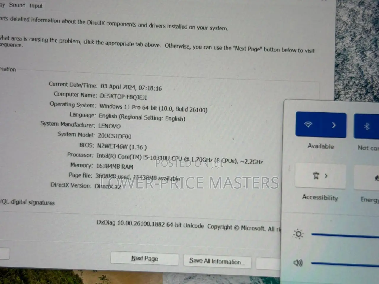 New Laptop Lenovo Thinkpad X1 Yoga 16GB Intel Core i5 SSD 256GB