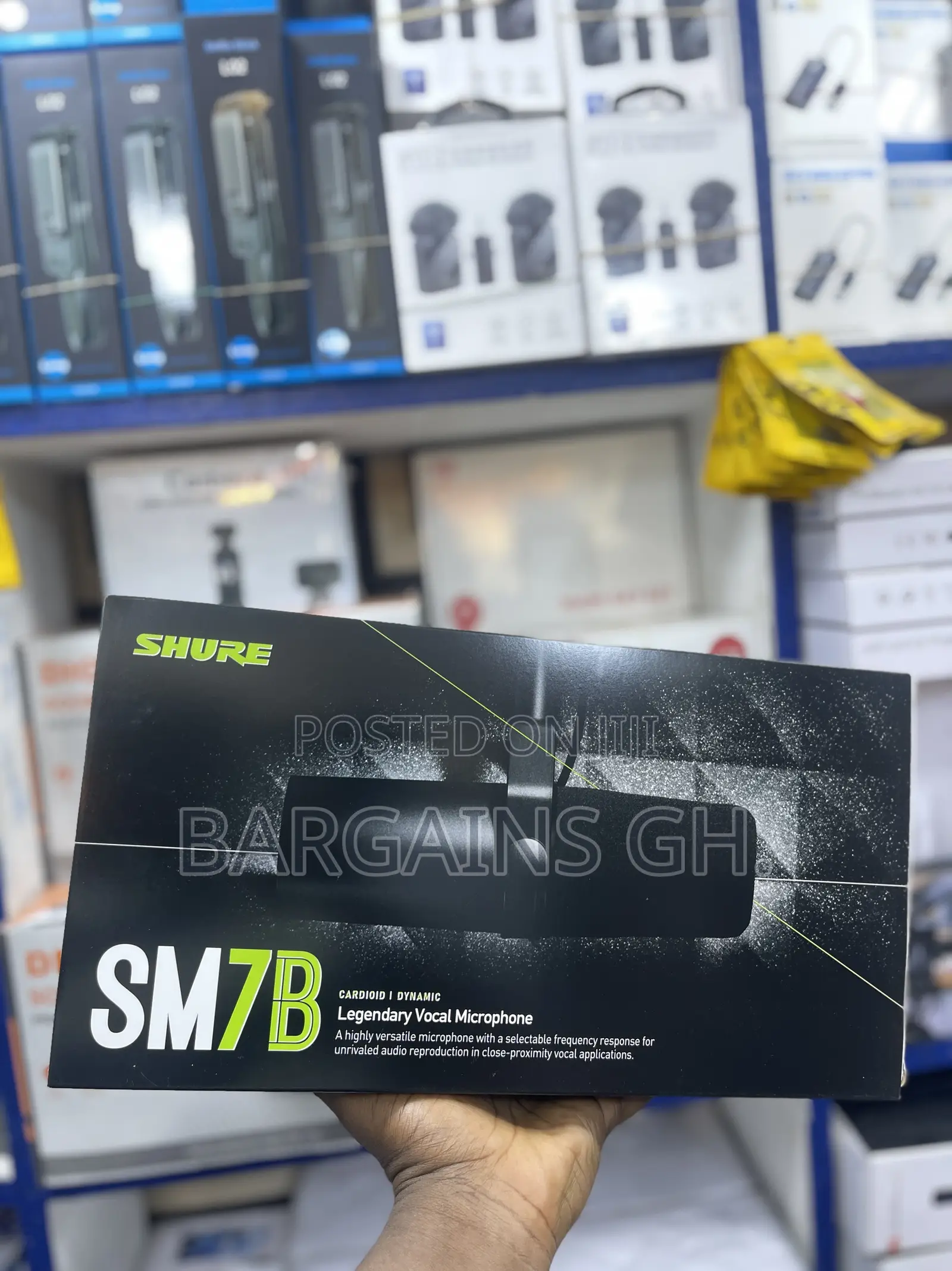 Shure Sm7b Professional Microphone