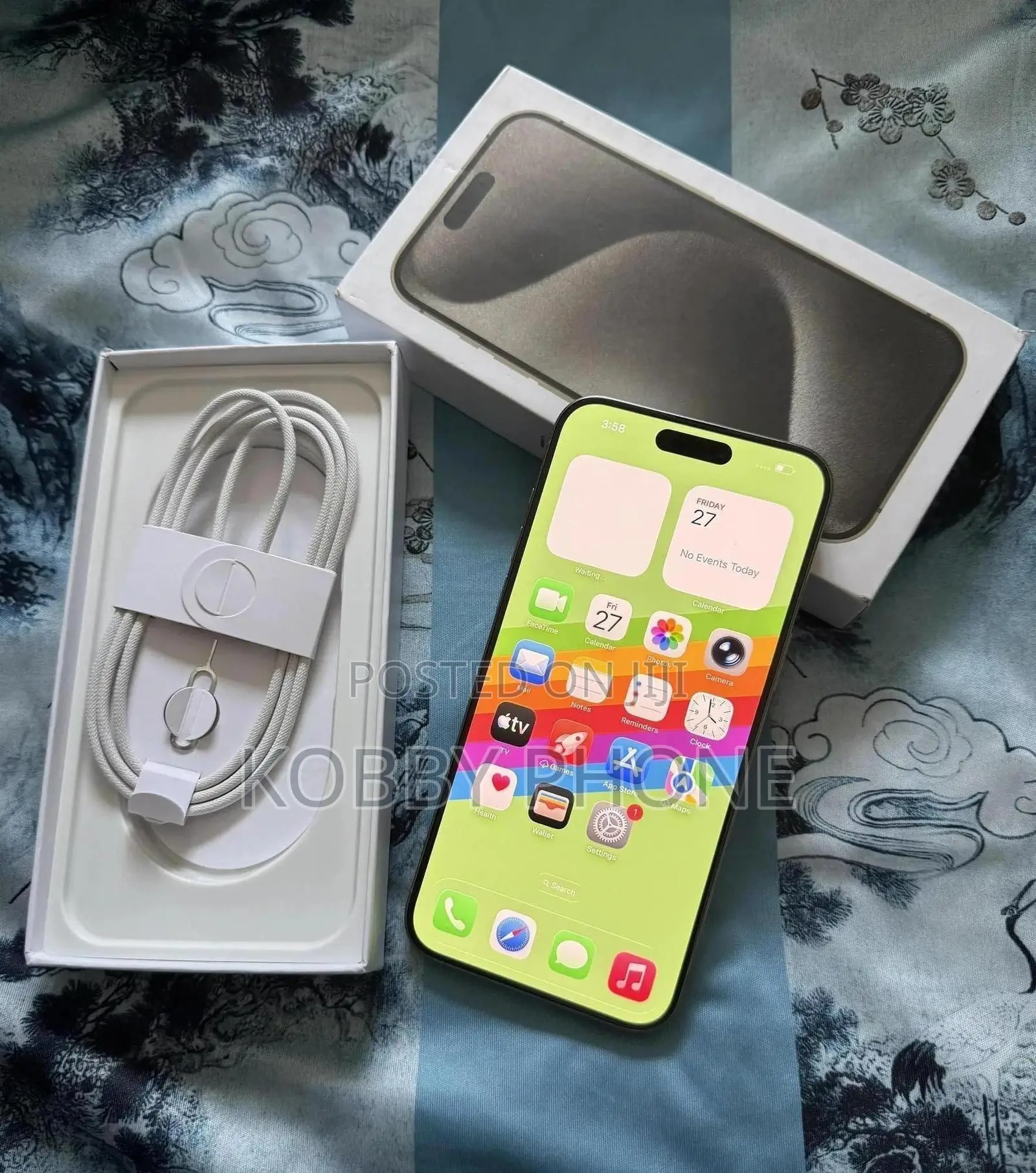 Apple iPhone 15 Pro Max 256 GB Silver