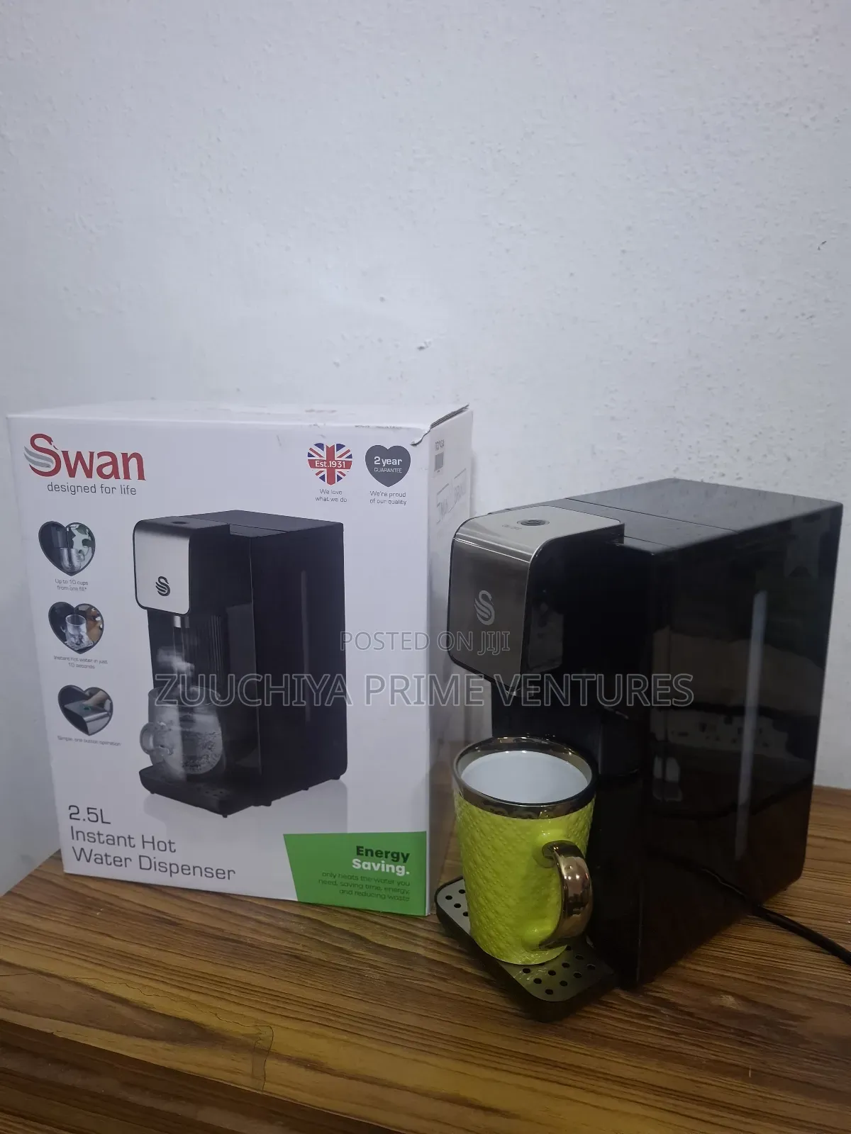 Swan 2.5l Instant Hot Water Dispenser From Uk