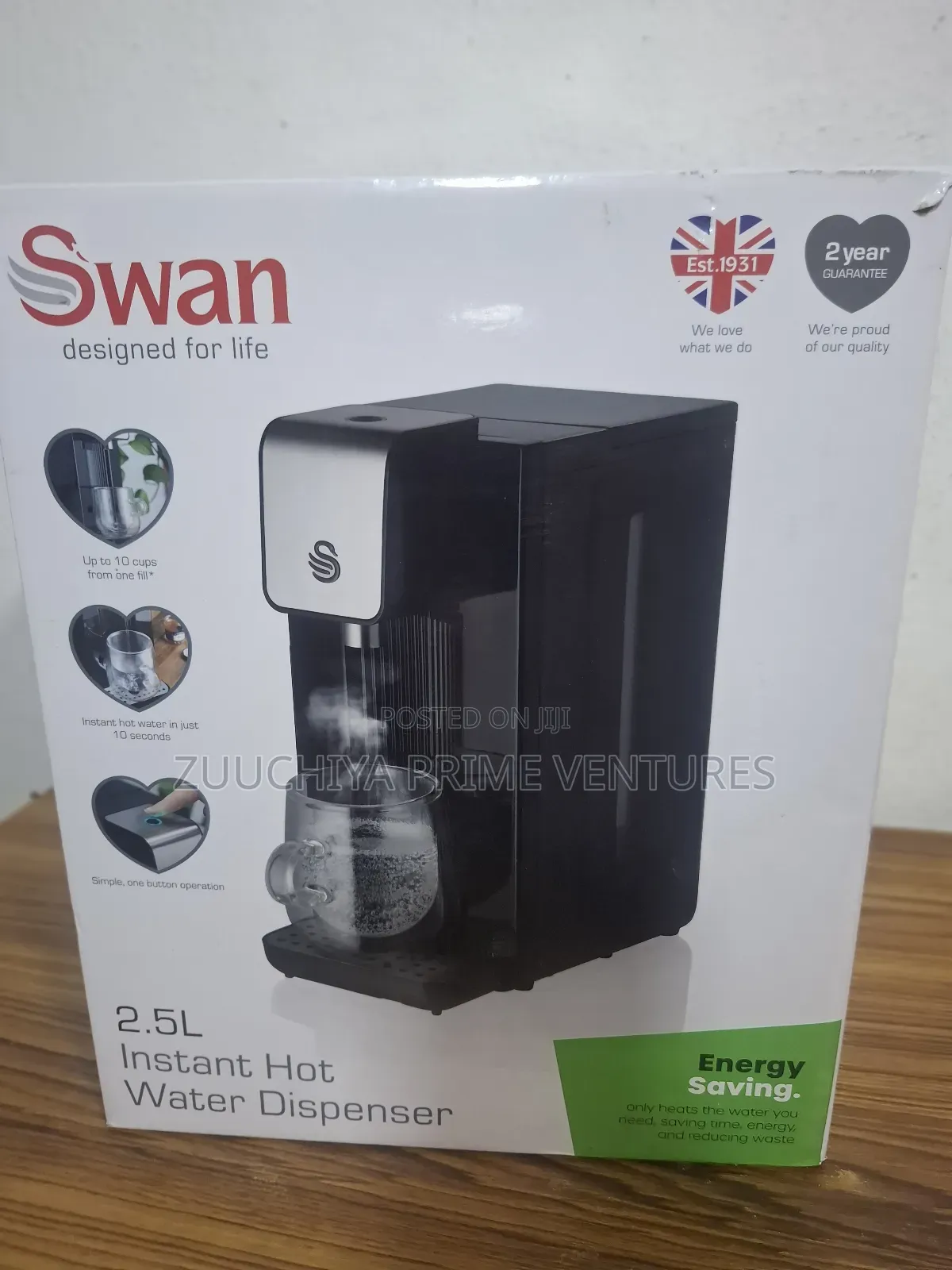 Swan 2.5l Instant Hot Water Dispenser From Uk
