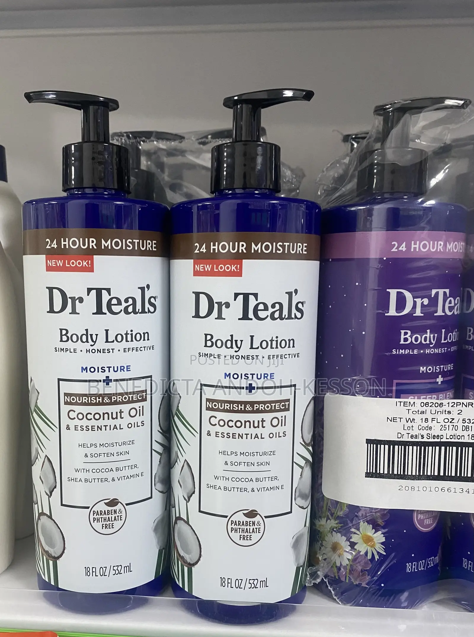 Dr Teals Body Lotion