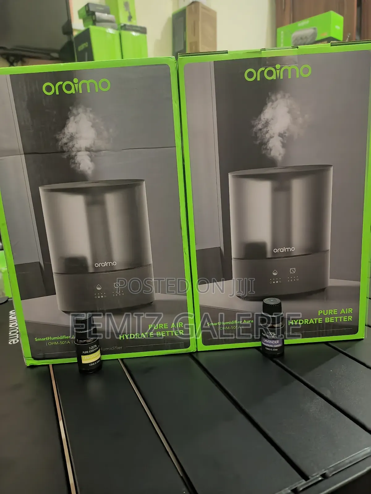 Oraimo Smart Humidifier Aura 4l Plus Essential Oil ×2