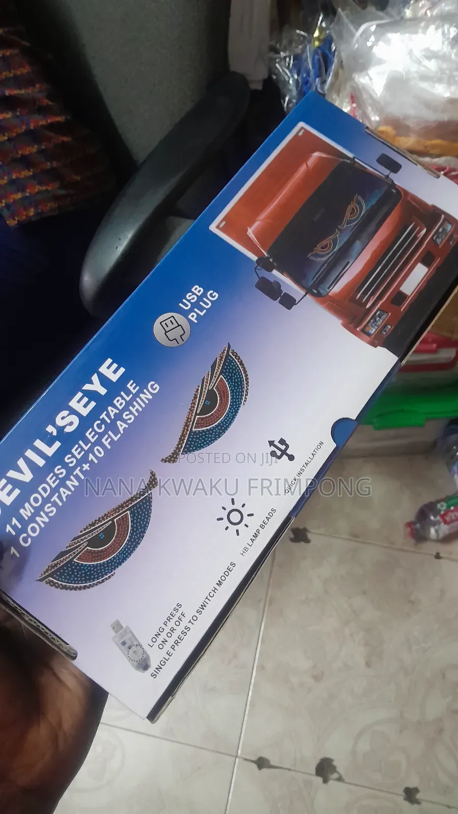 Devil's Eyes Universal Led Light Available