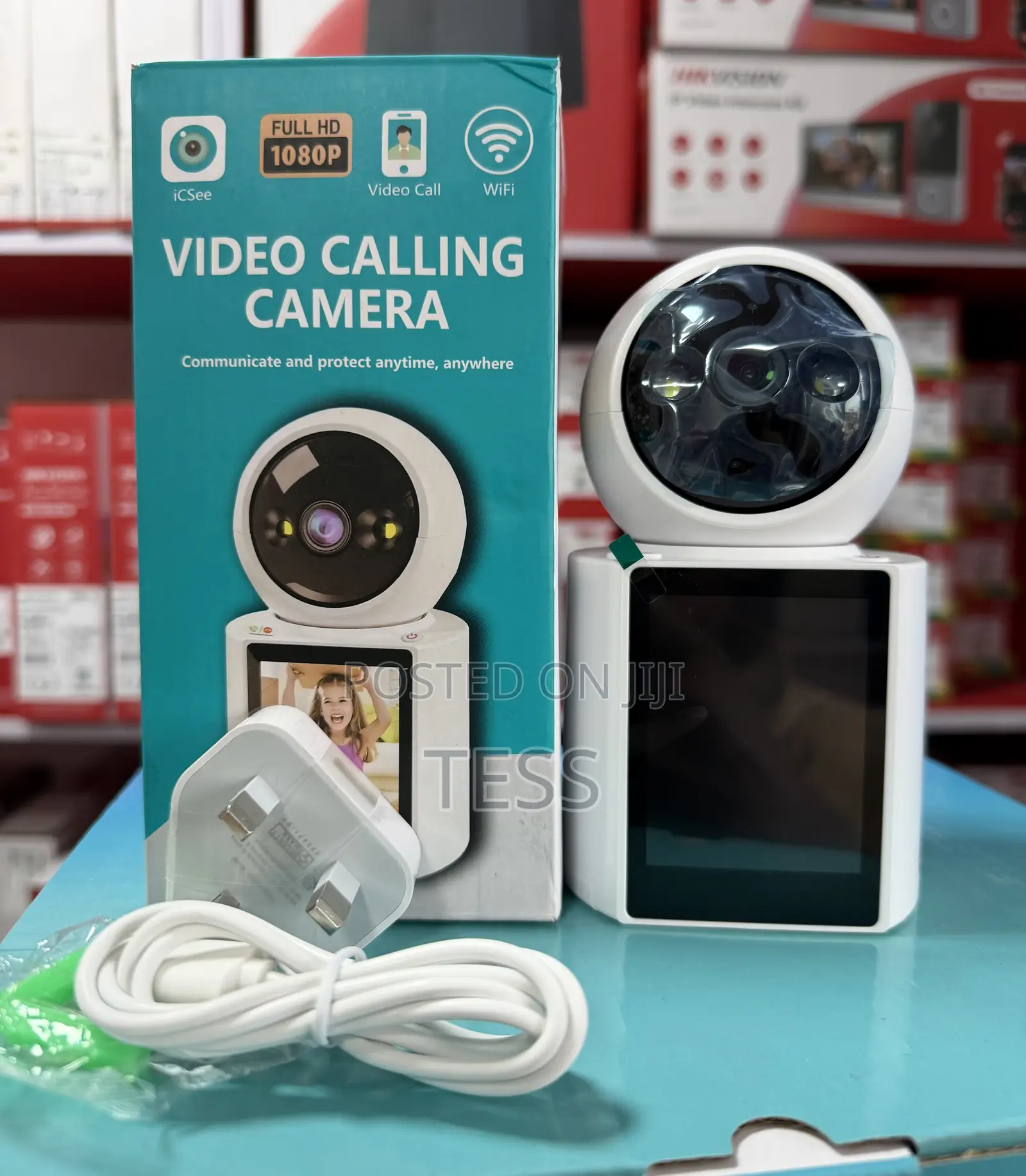 Wifi Camera Video Calling Camera 3mp 2way Audio With Auto Tracking
