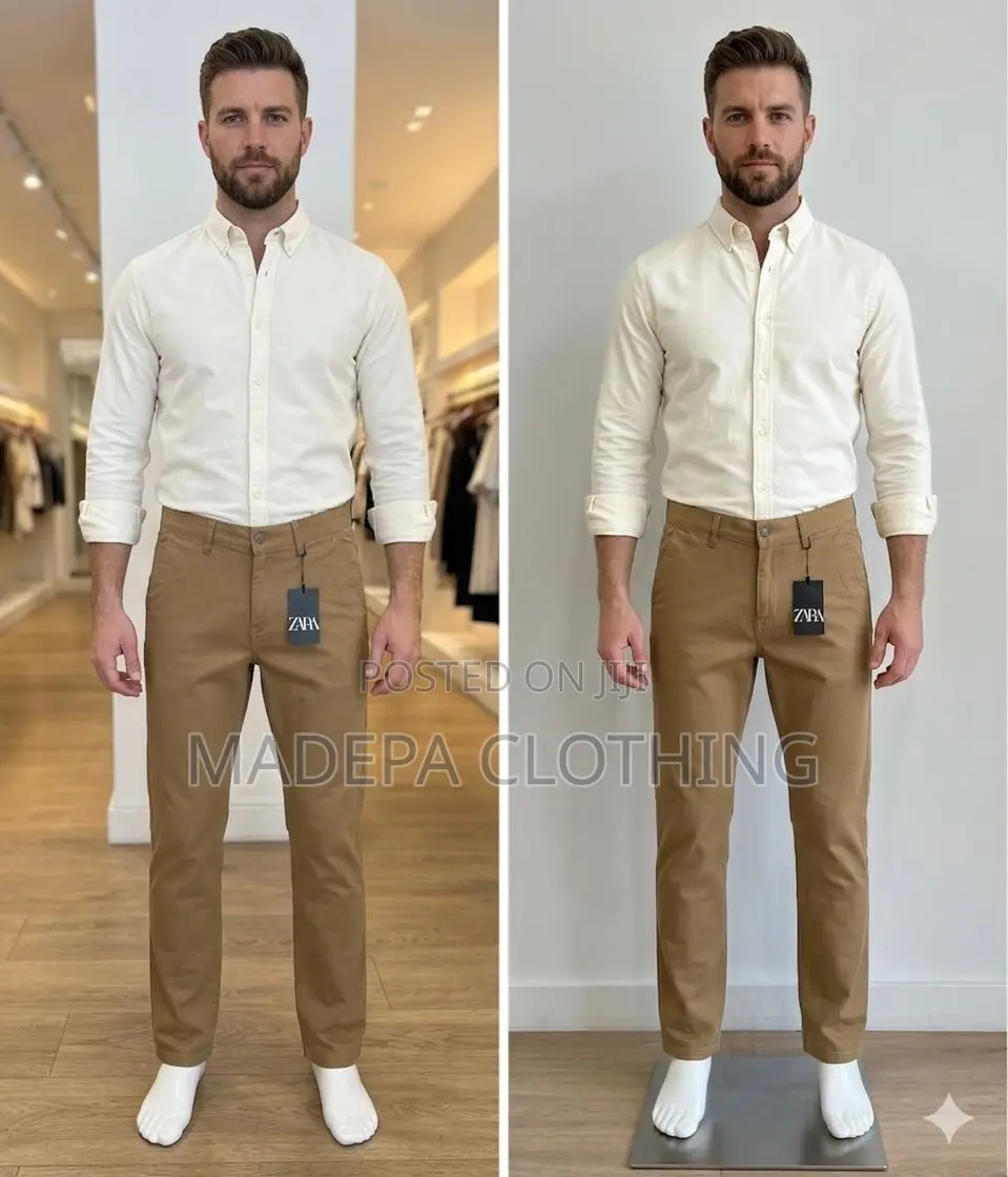Khaki Trousers-New Stock Available