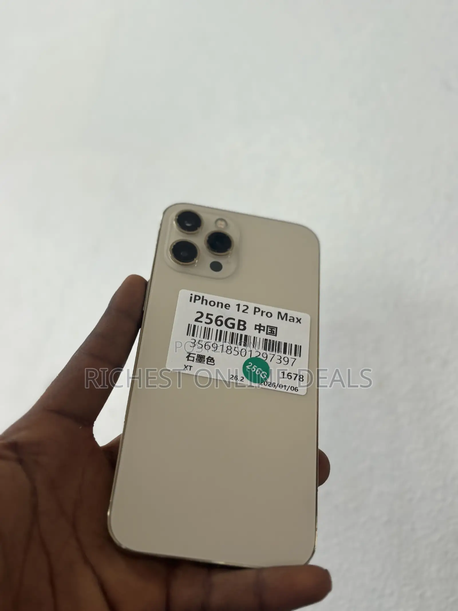 Apple iPhone 12 Pro Max 256 GB Gold