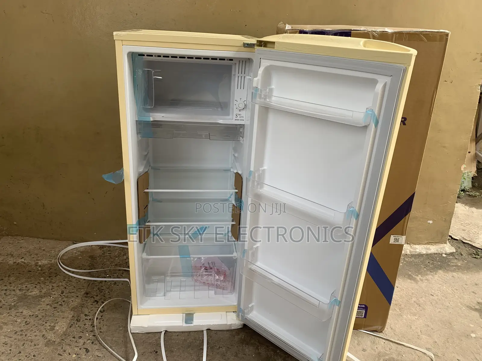 Pearl 176liters Single Door Fridge