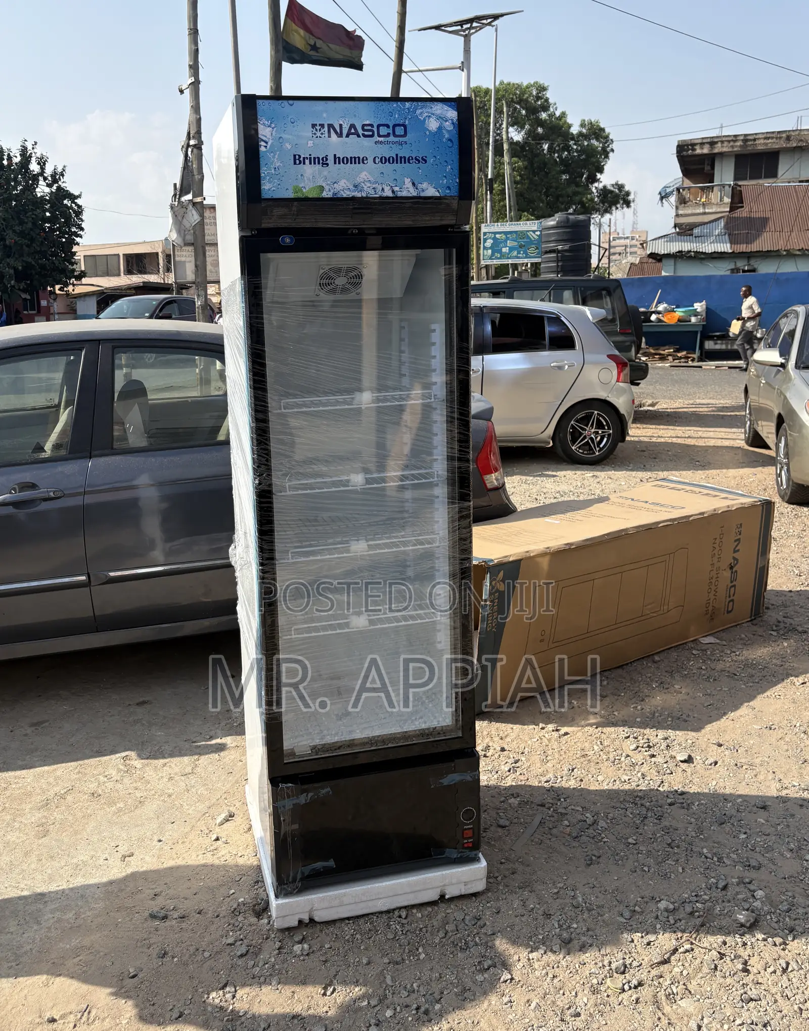 Extra Cooling Nasco Nasfl360-1dr 1 Door Display Fridge(Glass Door).