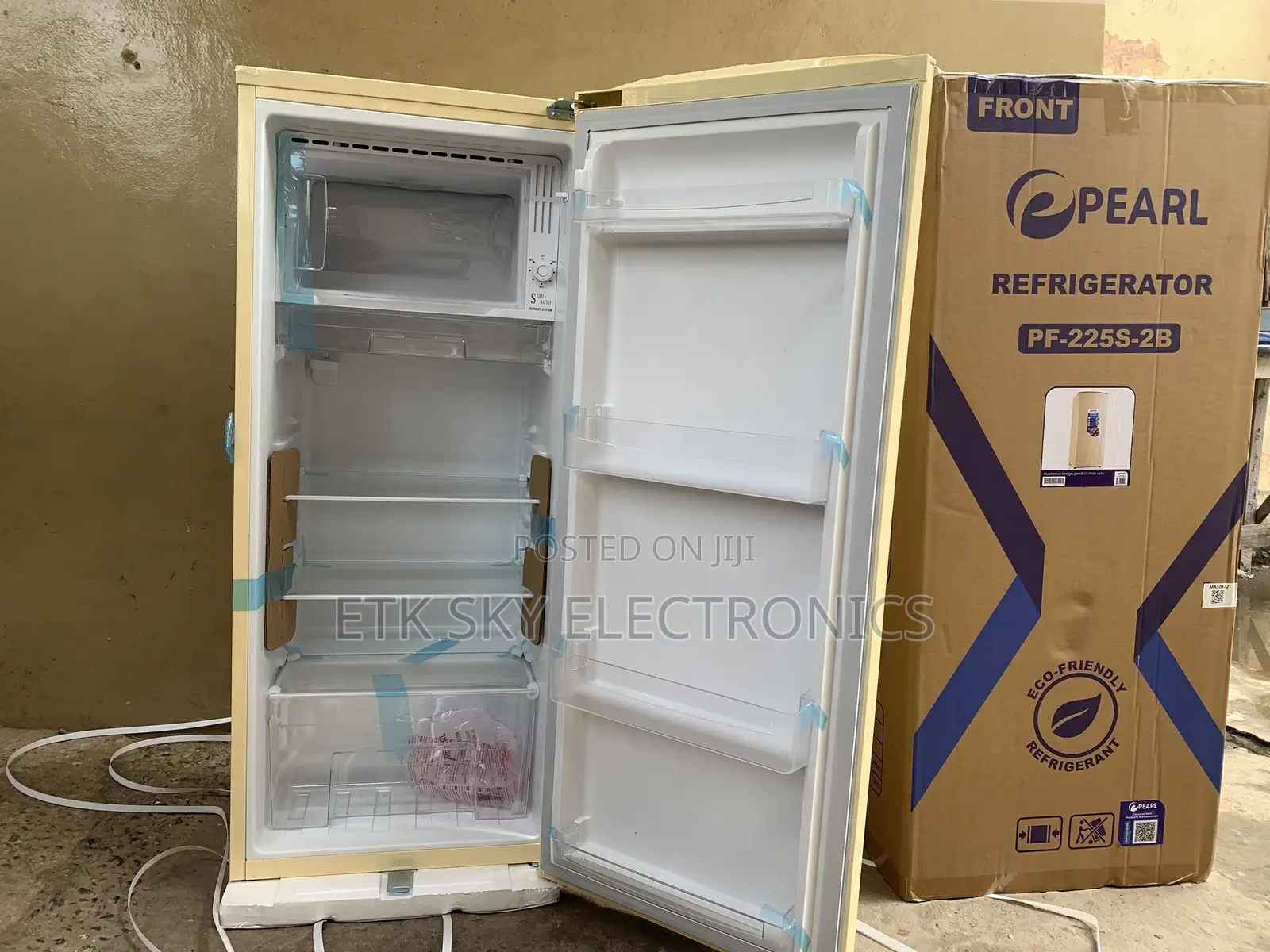 Pearl Pf-225s-2b 176liters Single Door Fridge