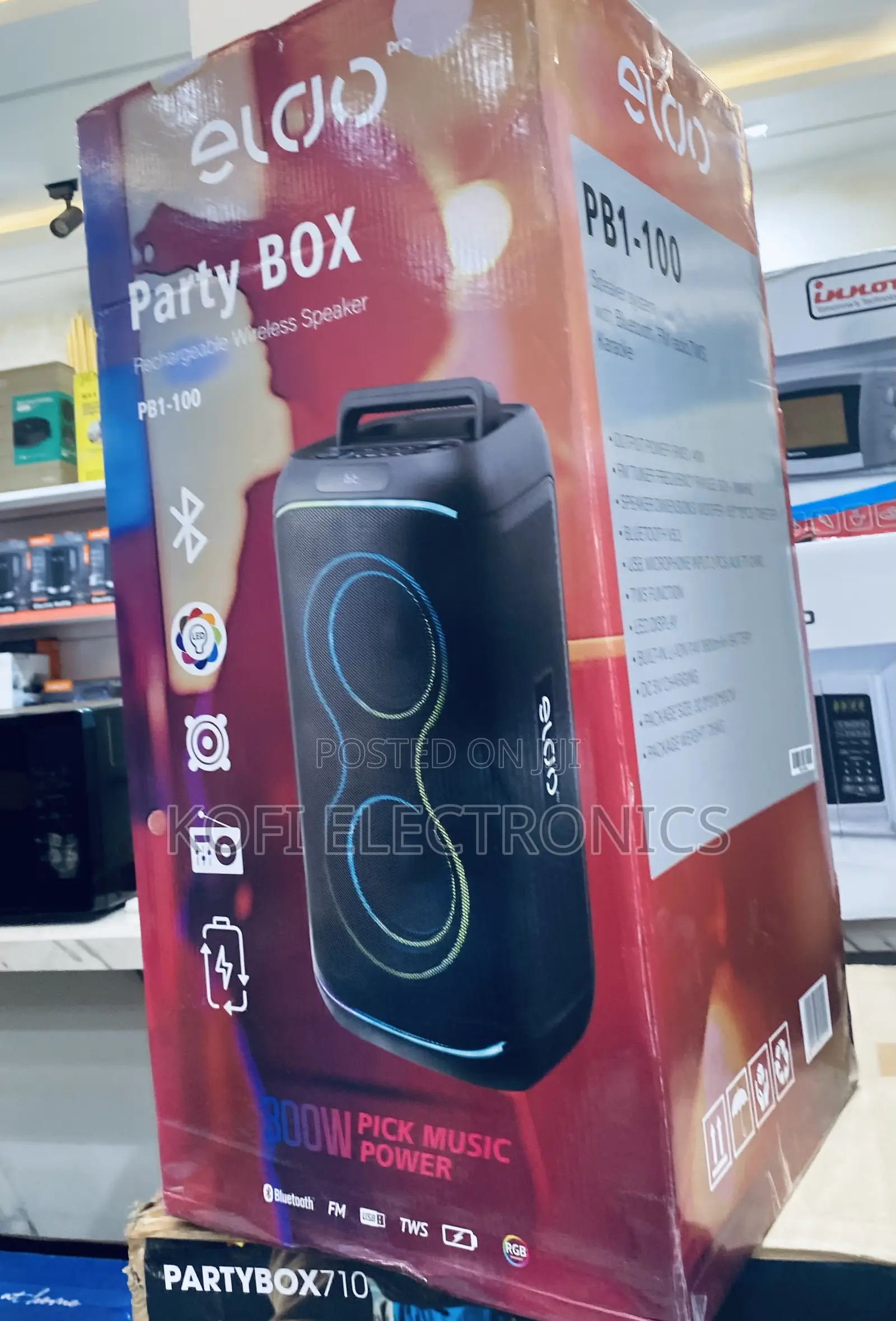 Superb Eldo Pb1-100 Double 6.5” Speaker for Home Use