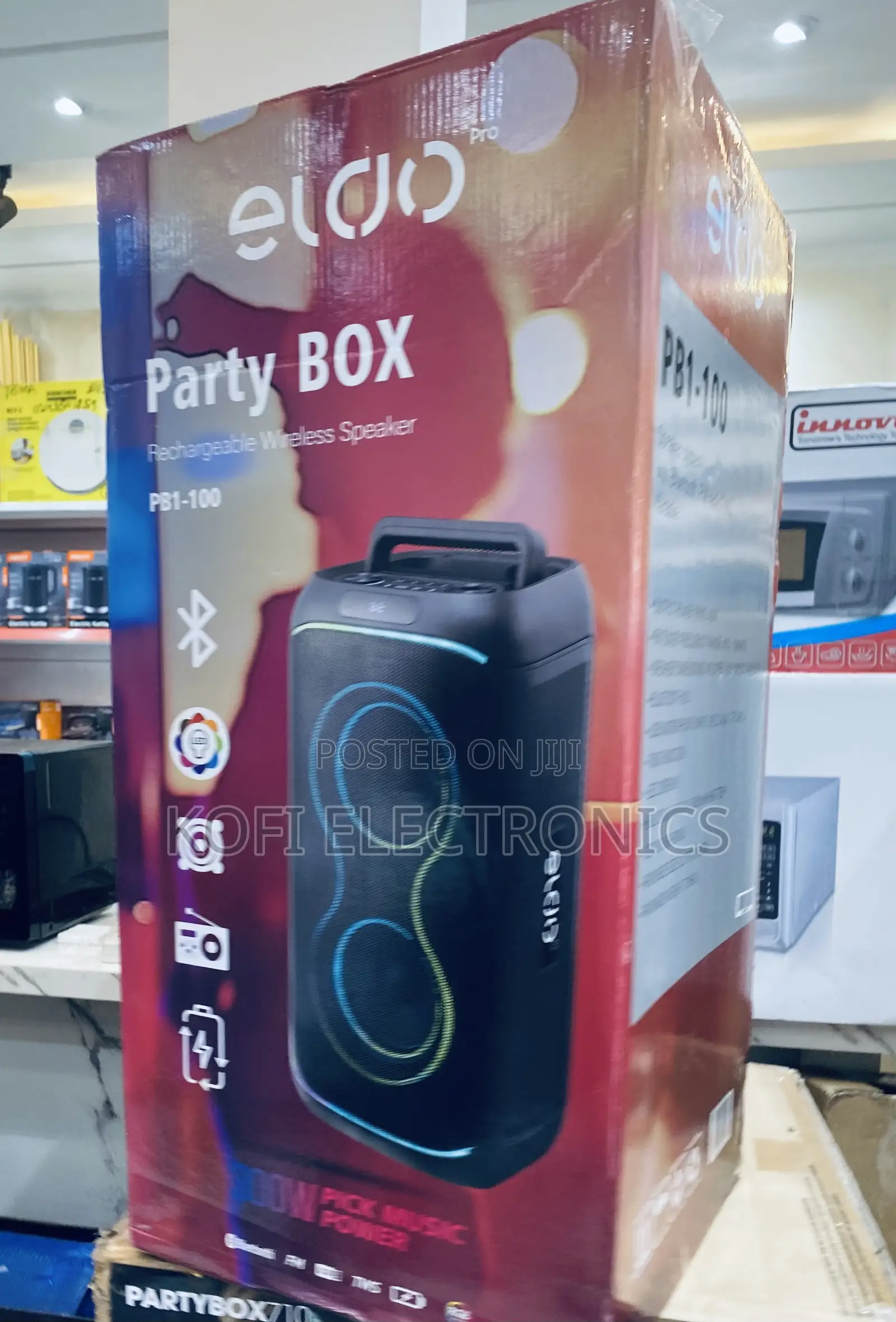 Superb Audio Quality Eldo Pb1-100 Double 6.5” Speaker