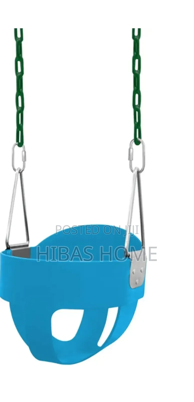 Toddler Swing Seat Bucket Seat Chain Handles