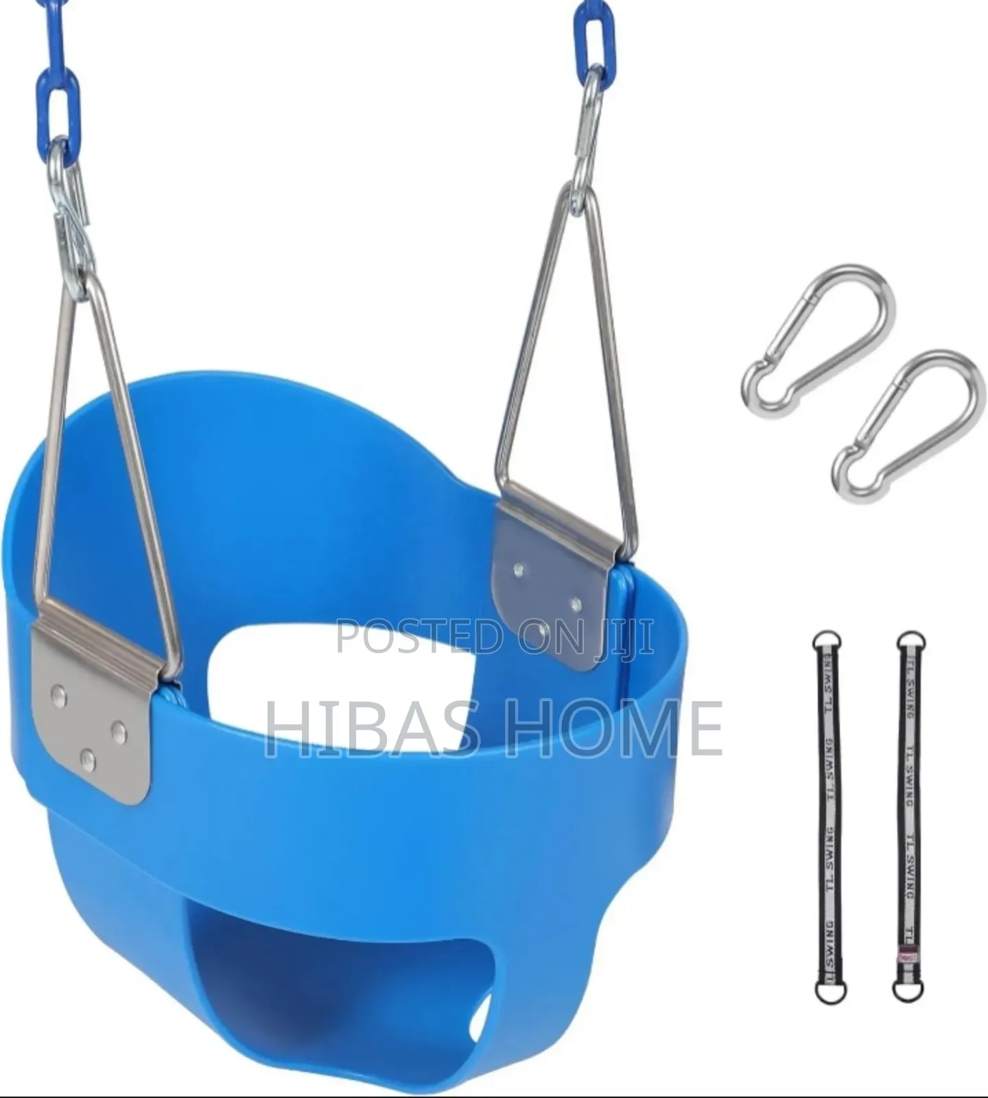 Toddler Swing Seat Bucket Seat Chain Handles