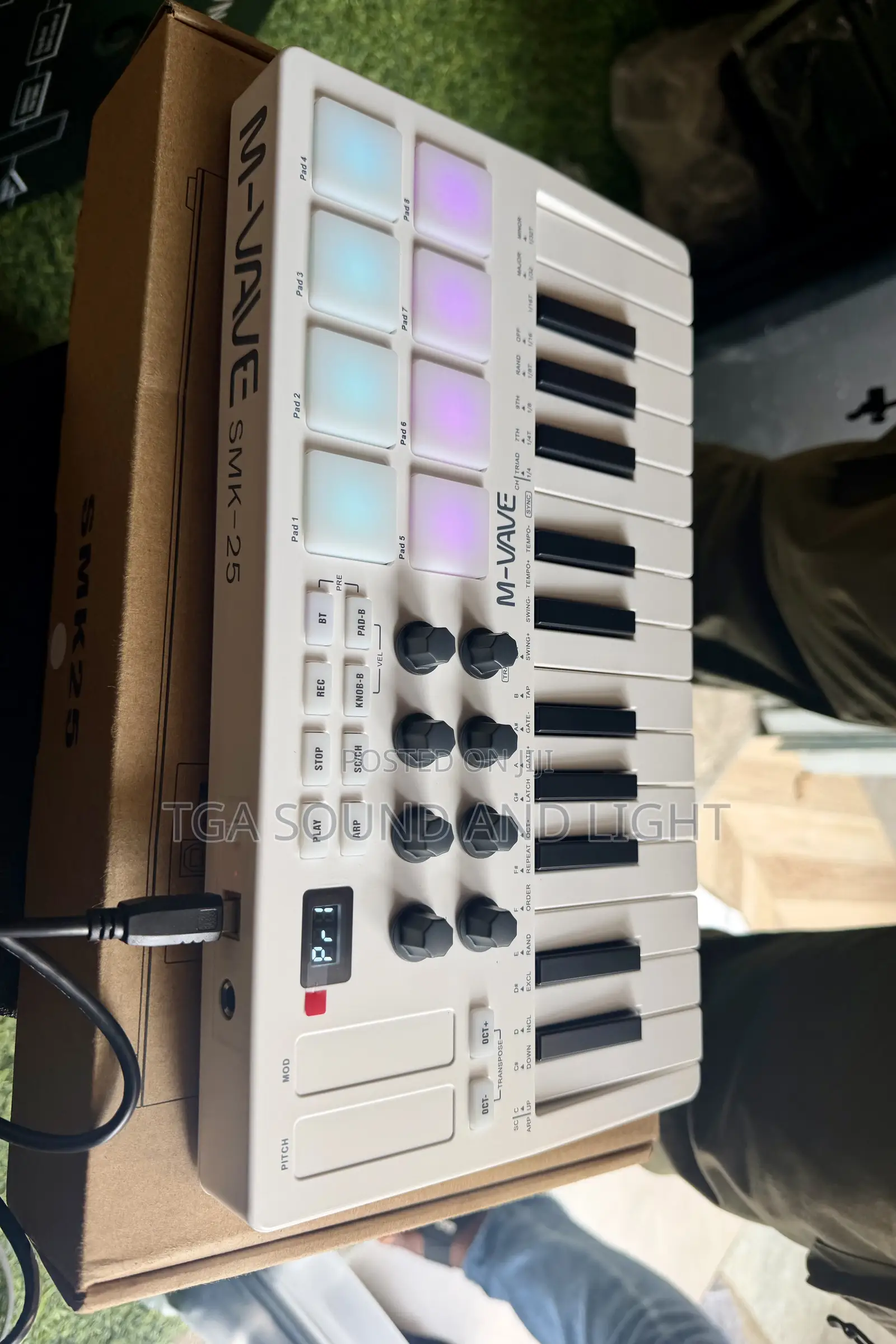 M-Vave SMK-25 25 Keys Midi Keyboard