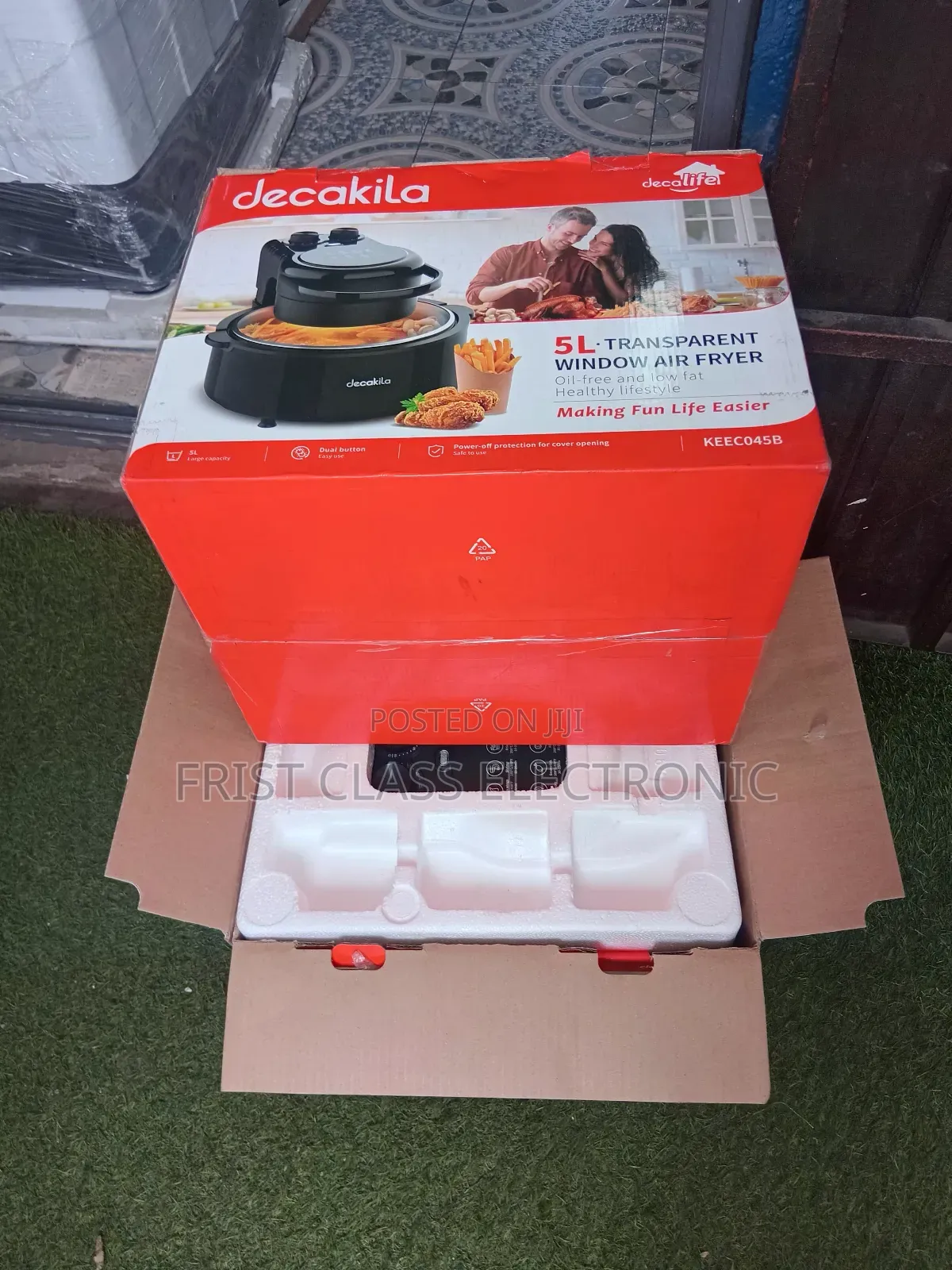 Decakila Fryer That Makes Frying Feel Smart and Sharp