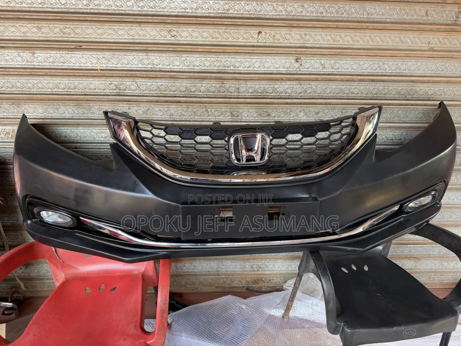 Honda Civic 2013 - 2015 Front Bumper Complete With Emblem