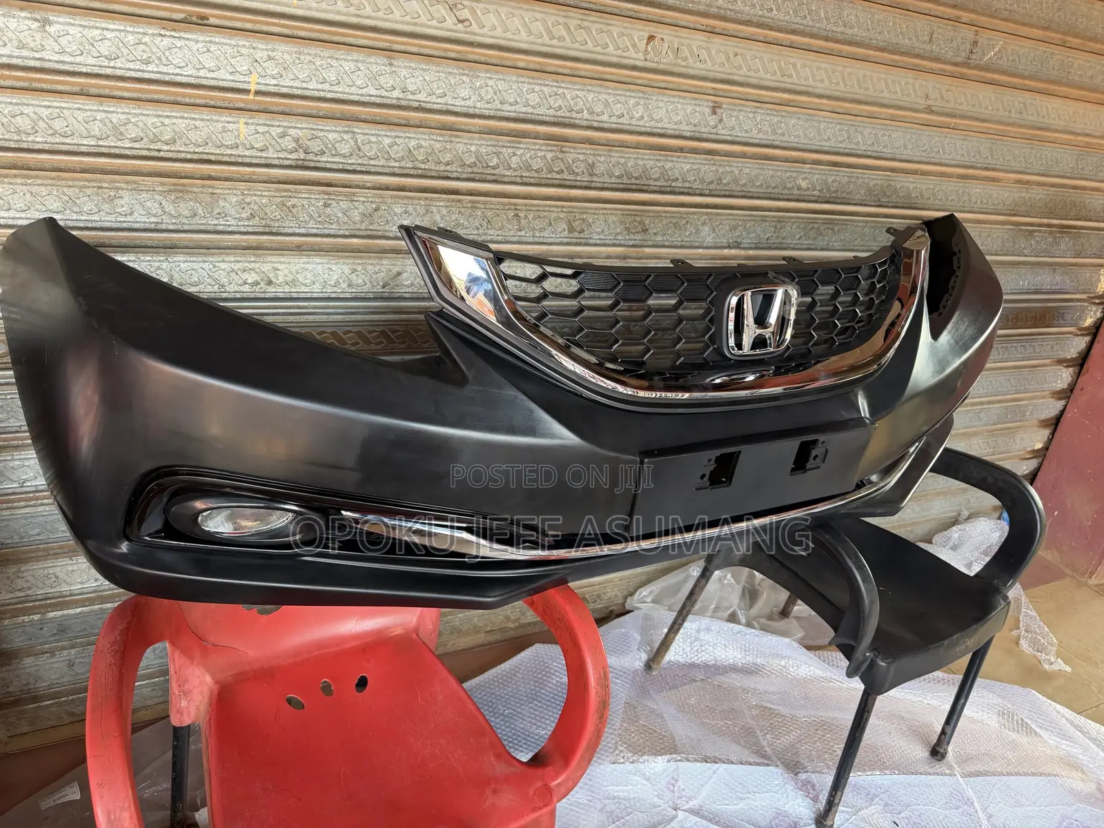 Honda Civic 2013 - 2015 Front Bumper Complete With Emblem