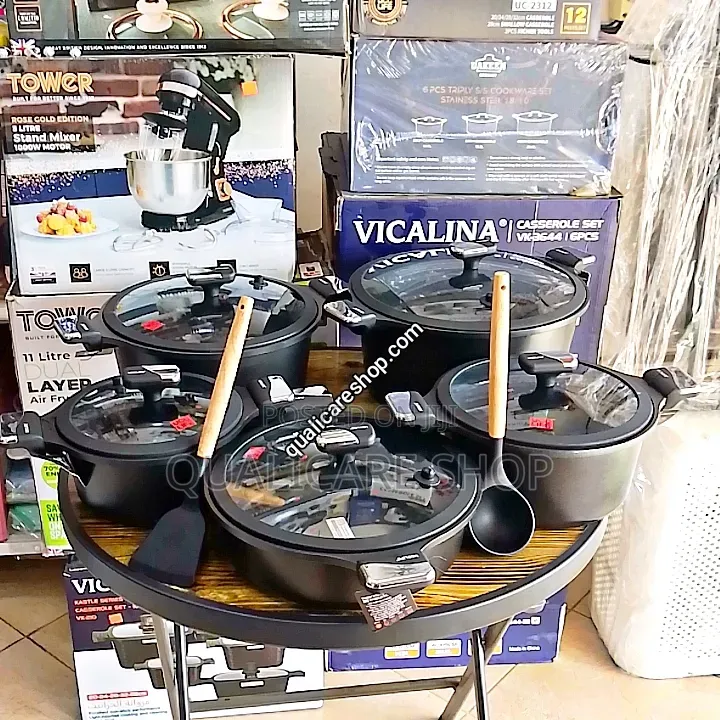 Ucc Life 12pcs Non - Stick Casserole Set
