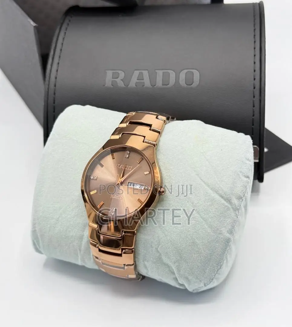 Rado White Ceramic Chronograph Watch for Ladies