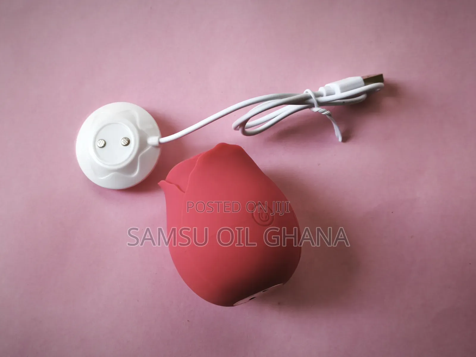 Rose Clitoral Stimulation Vibrator - High Intensity