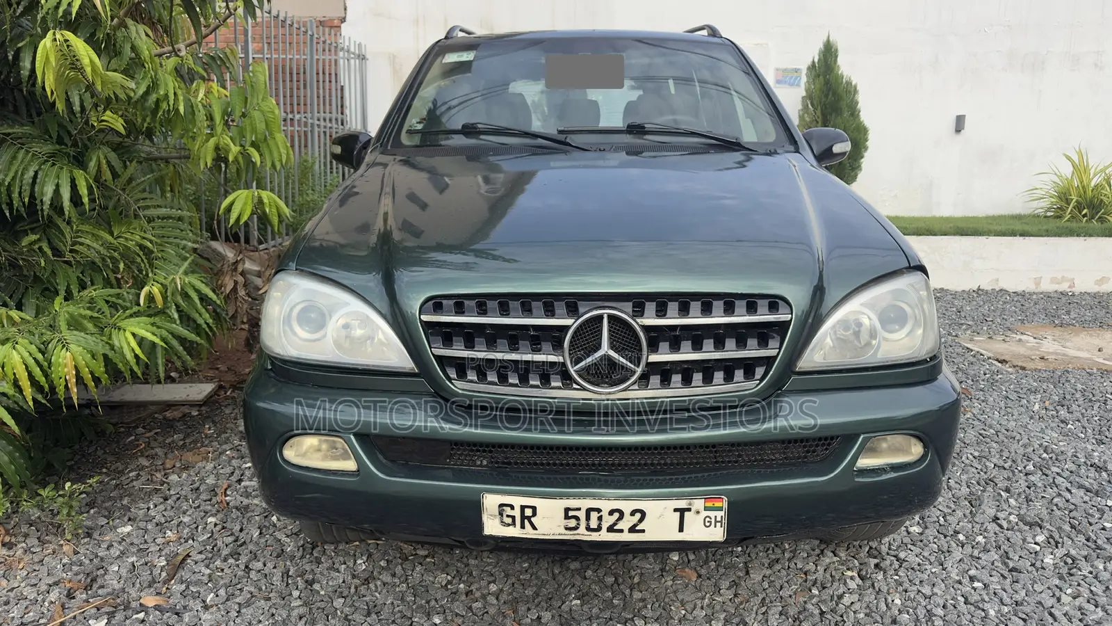 Mercedes-Benz M Class ML 500 2002 Blue