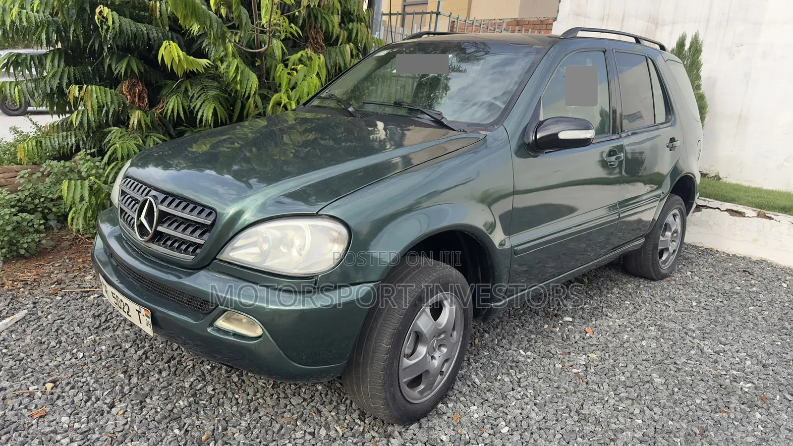 Mercedes-Benz M Class ML 500 2002 Blue