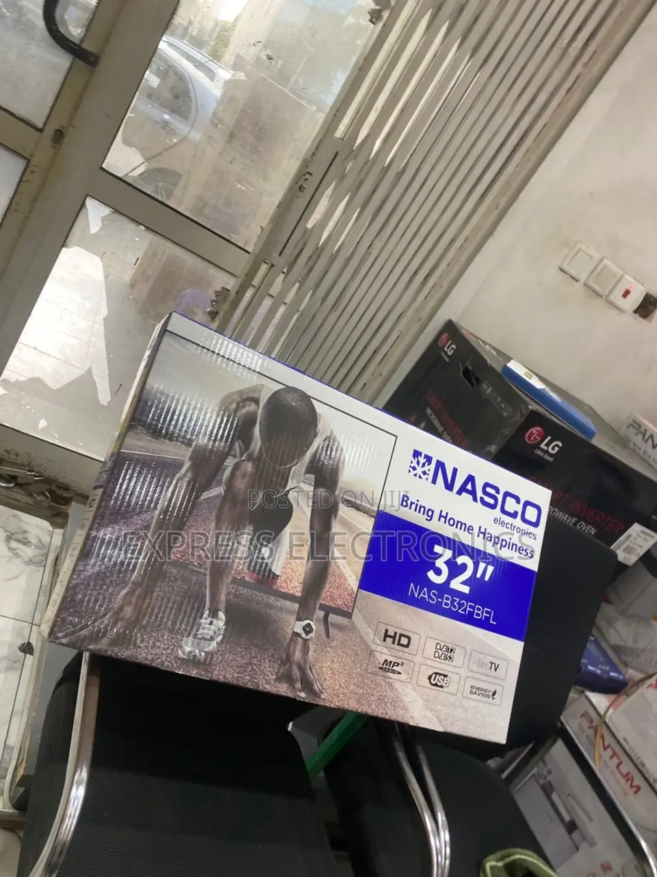 Available Now at Store FHD Satellite Digital Nasco 32”Tv