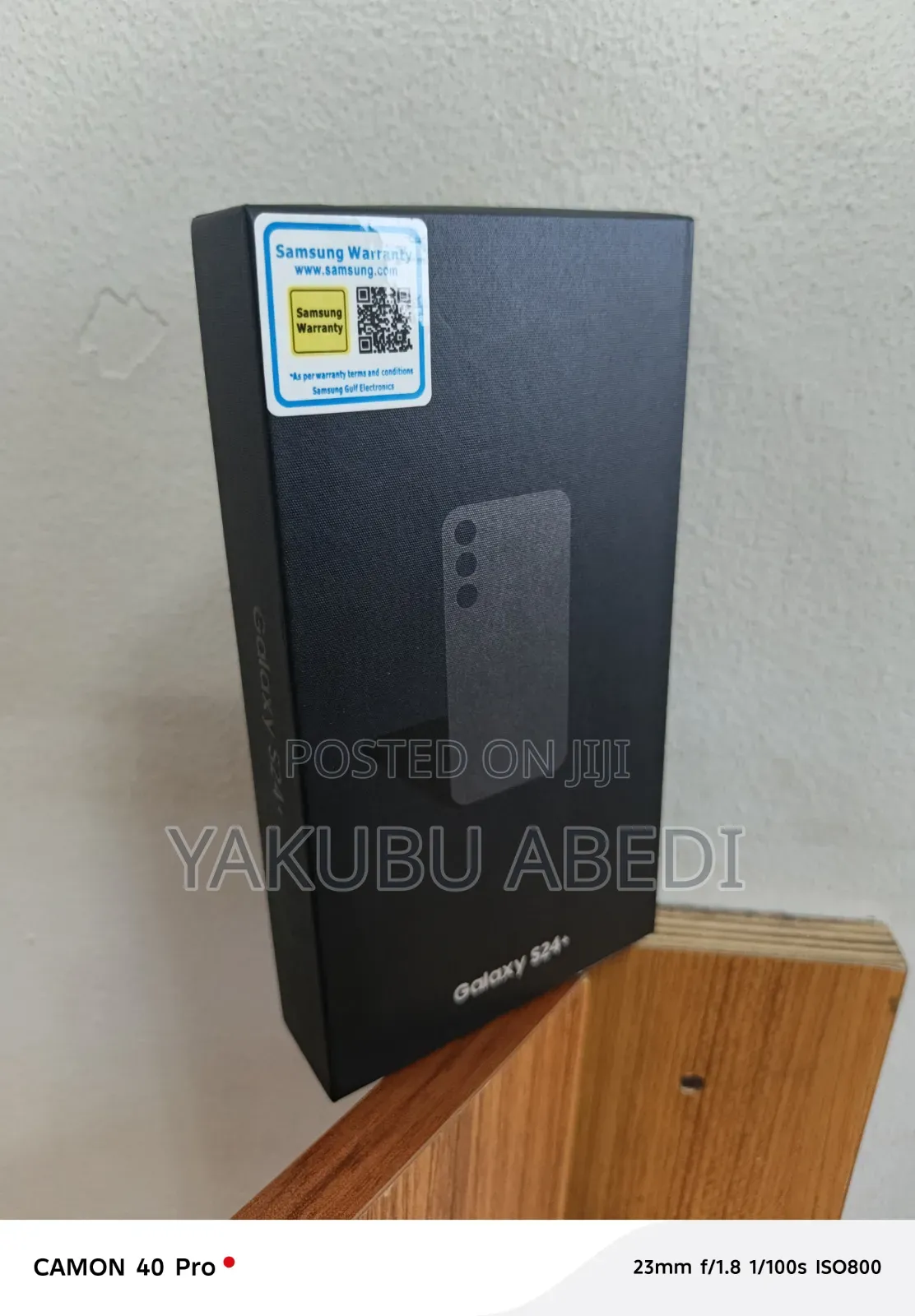 New Samsung Galaxy S24+ 256 GB Black